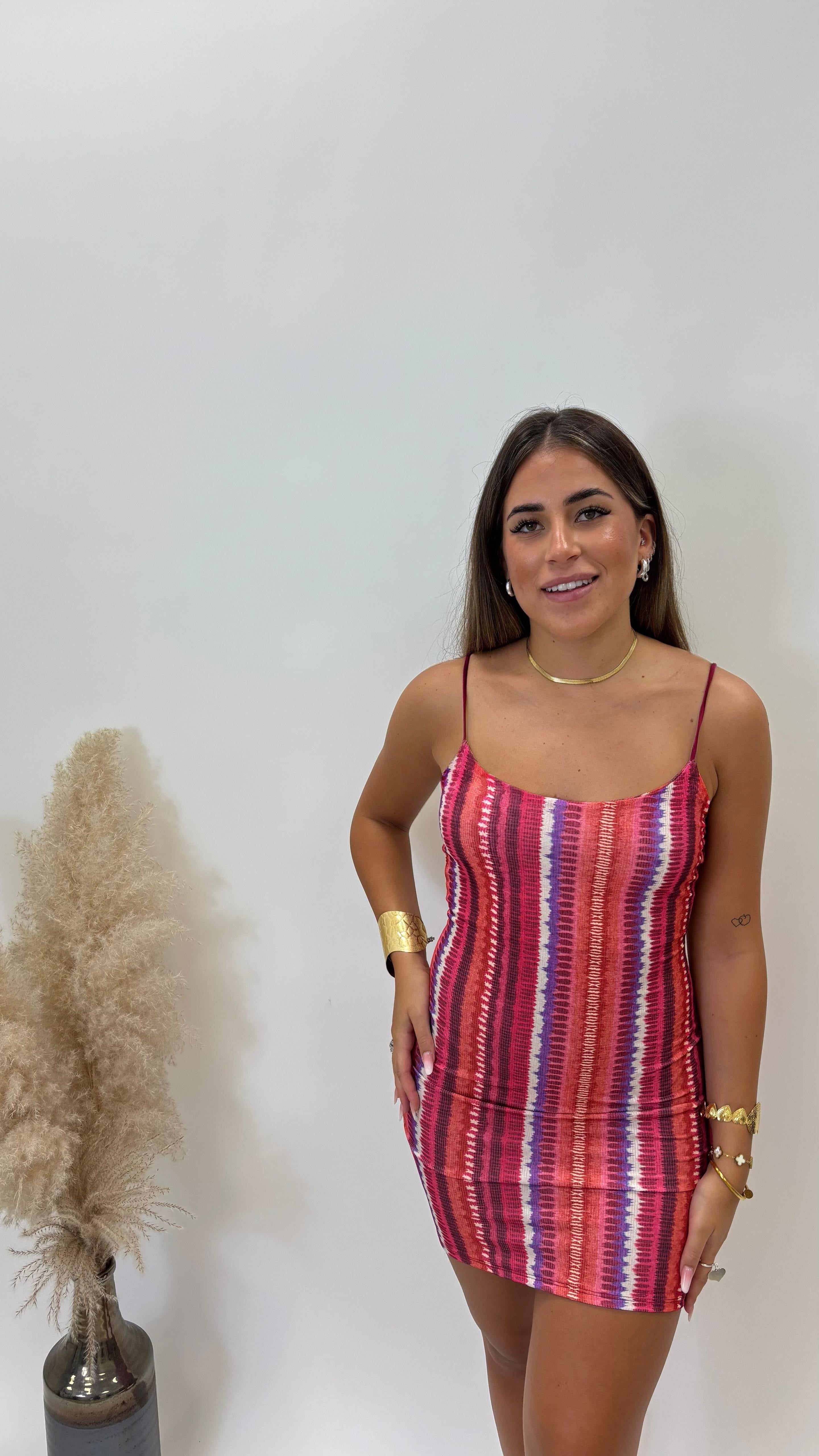 Minidress Summer Vibes Rosso India