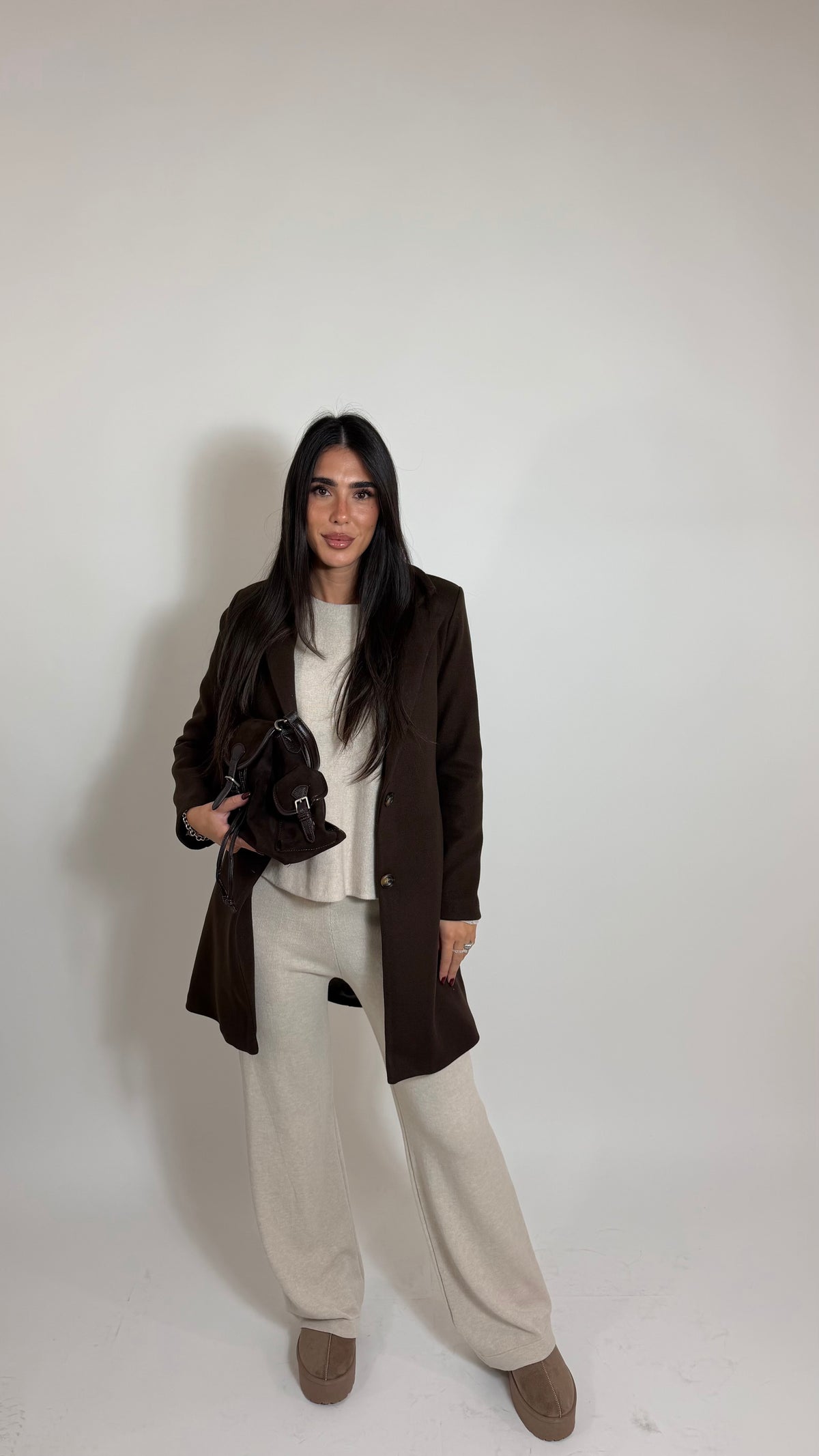 Coat Regular Fit Choco