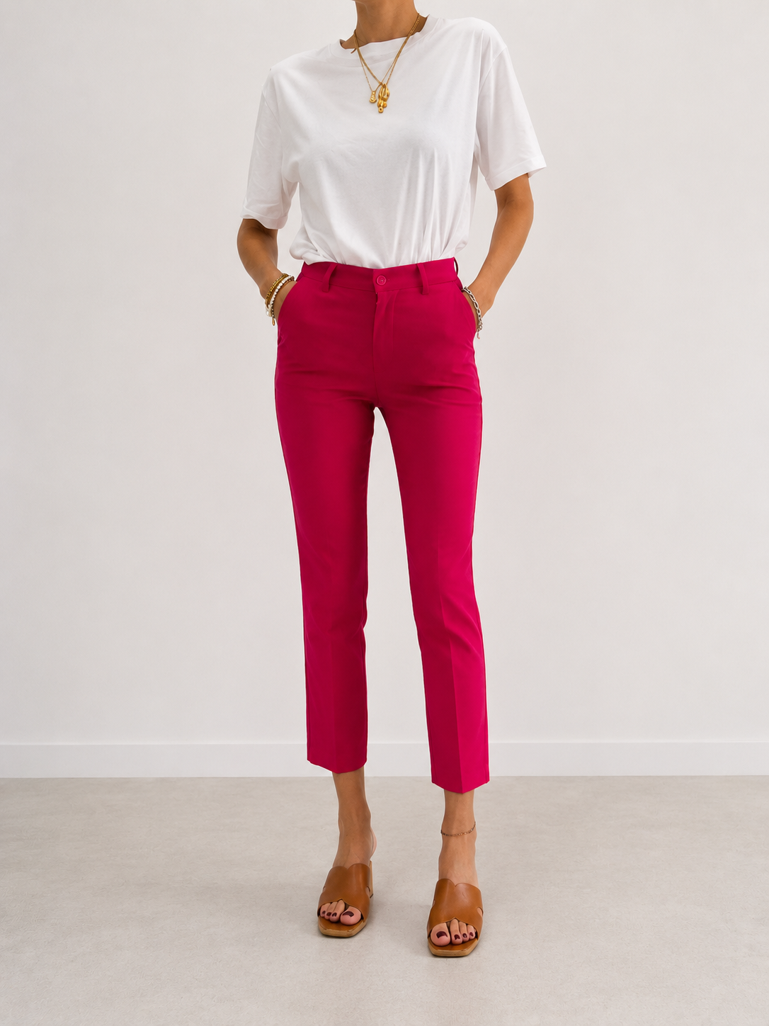 Pantalone Classico Fragola / Tg. M