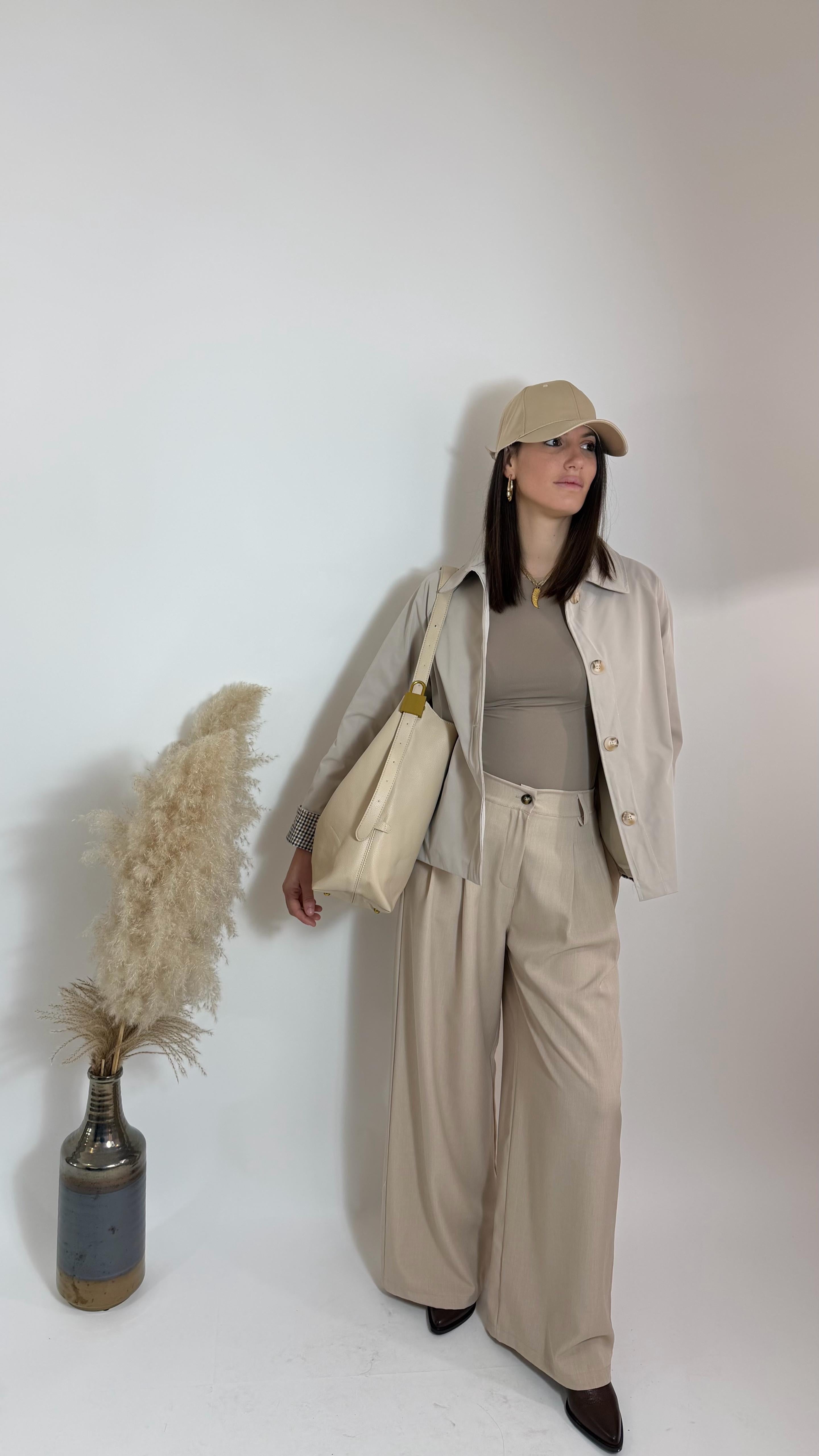 Mini Trench City Chic Nude