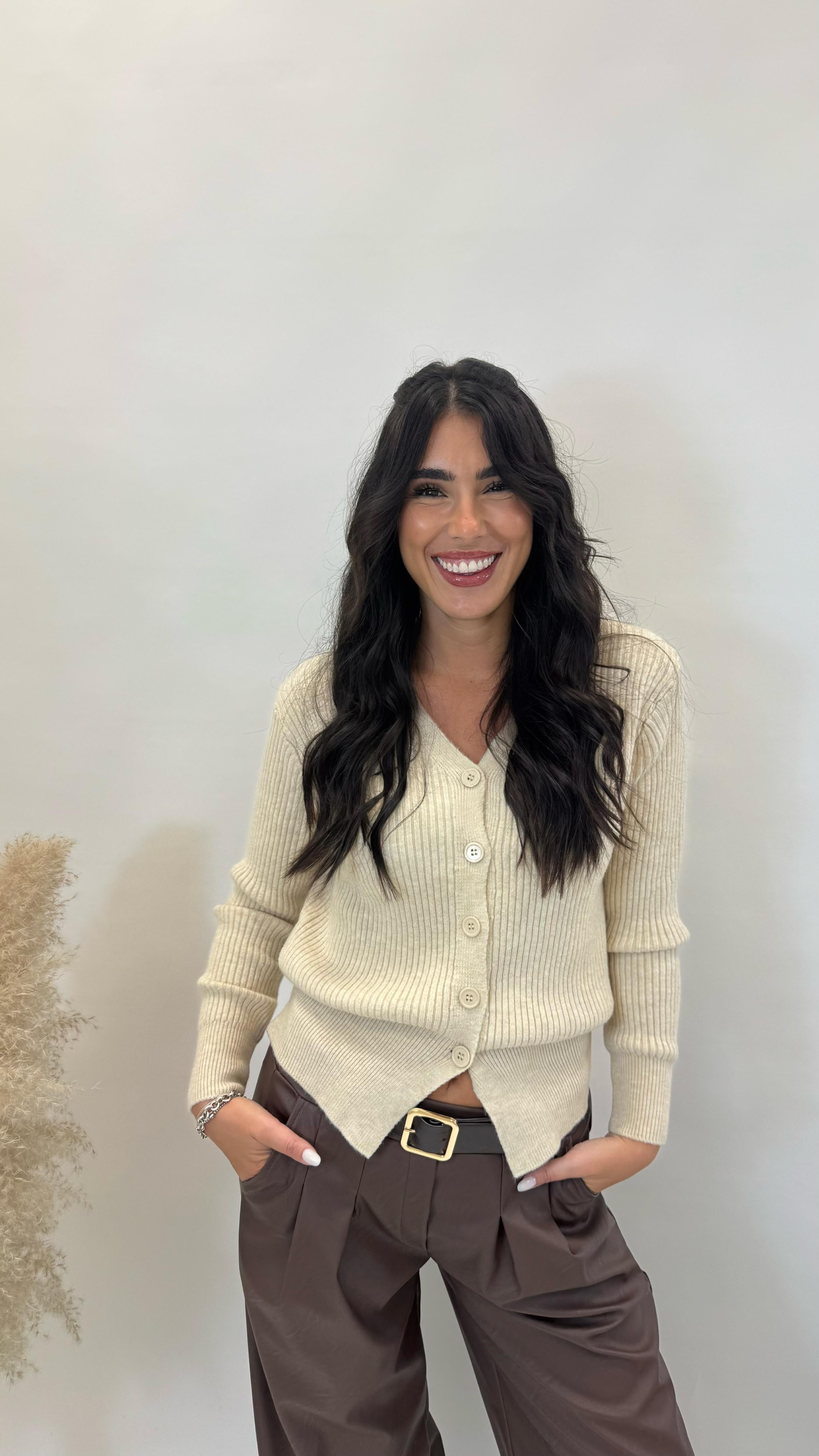 Cardigan Pull Burro