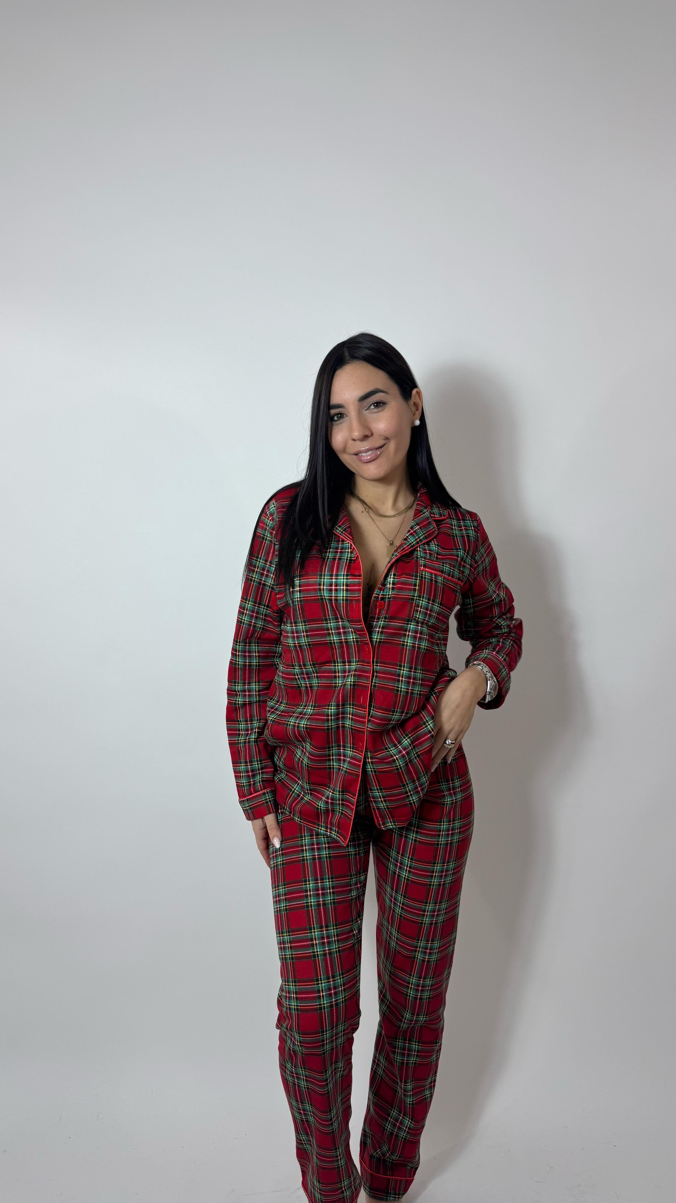 🎄Pigiama Tartan