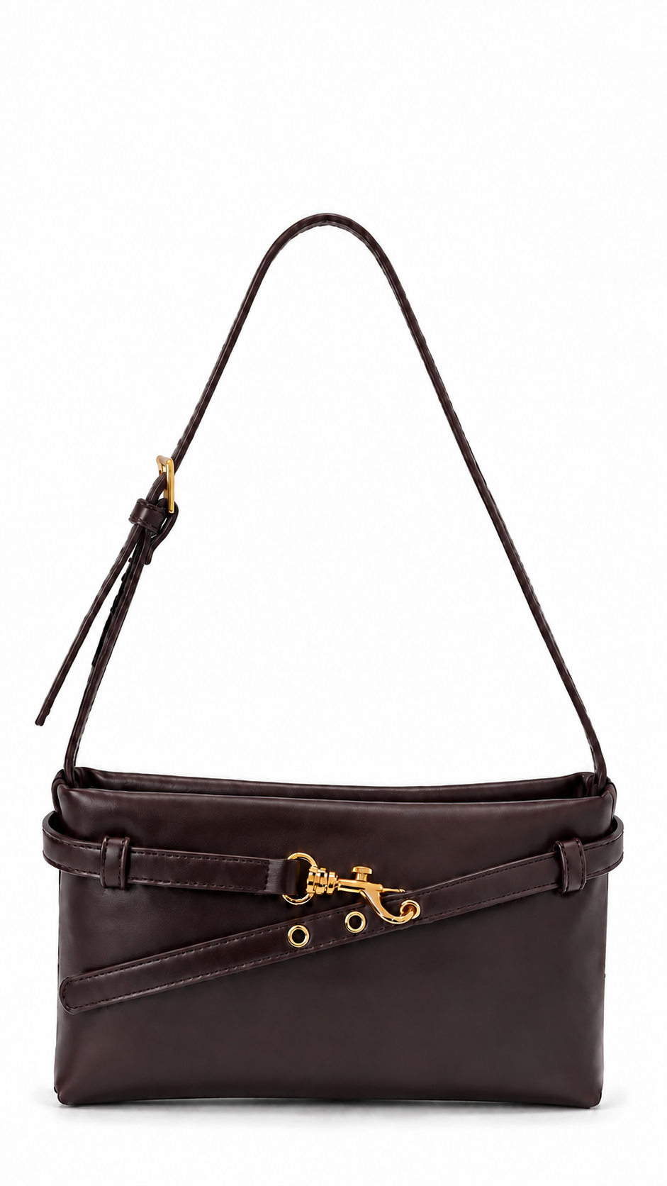 Borsa Mini Belt Testa di moro