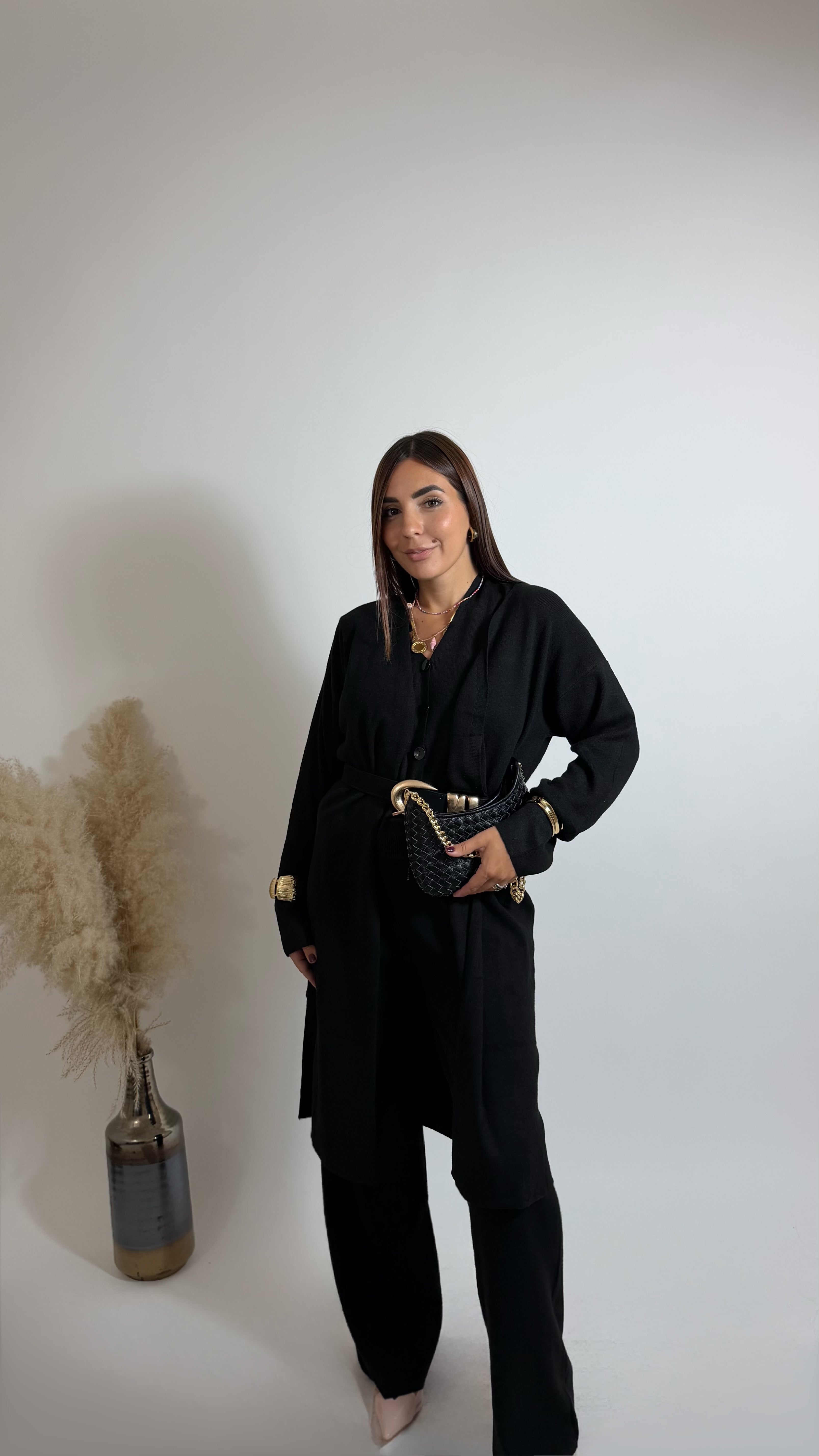 Set 3 Pezzi Cozy Chic Nero
