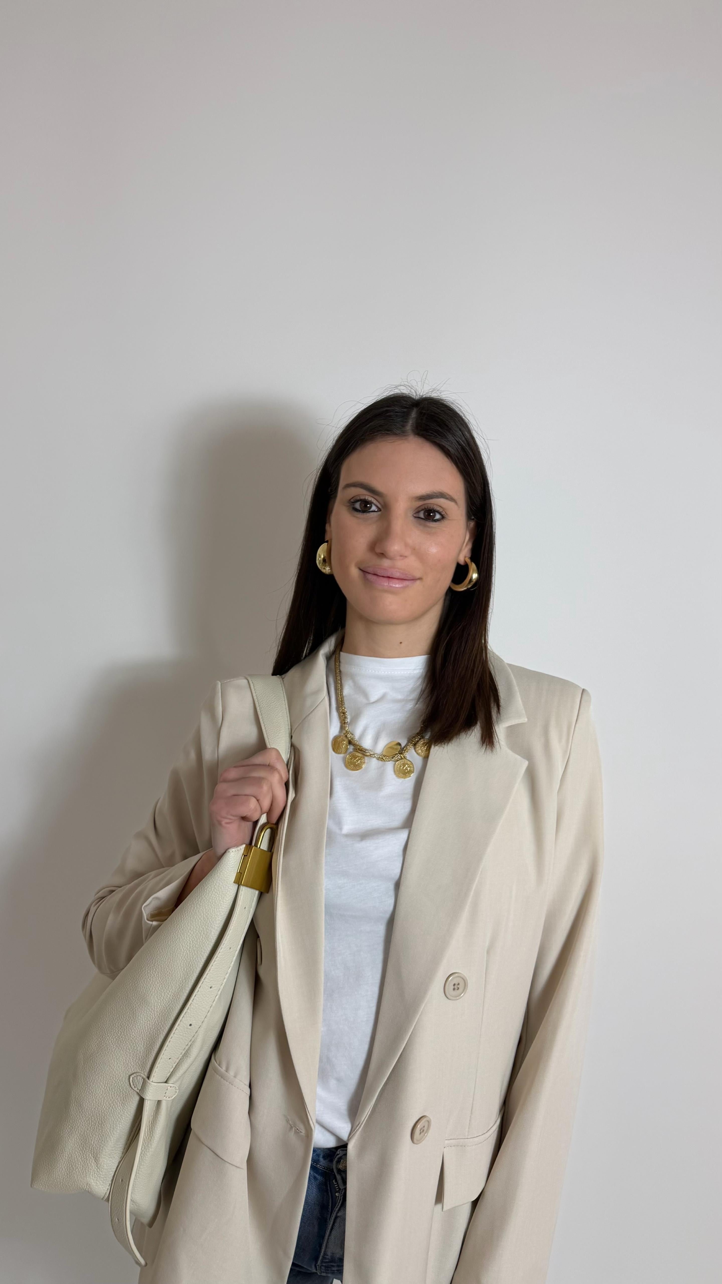 Giacca Doppiopetto Burro