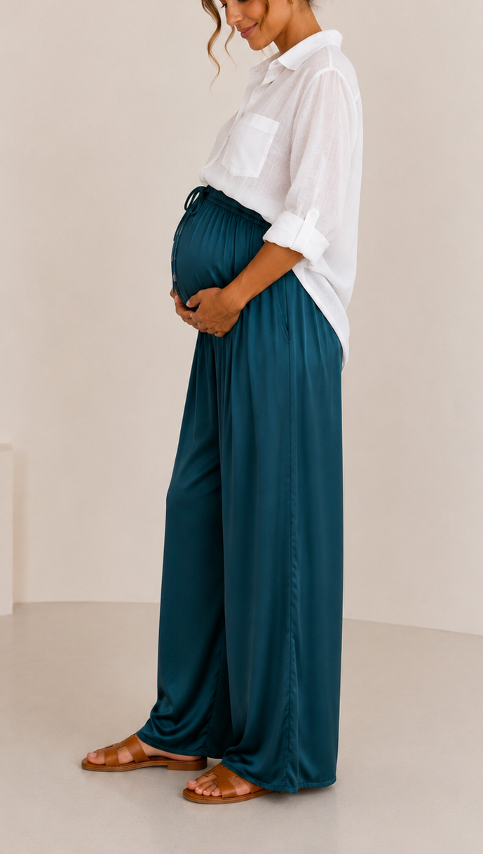 Pantalone Silk Ottanio