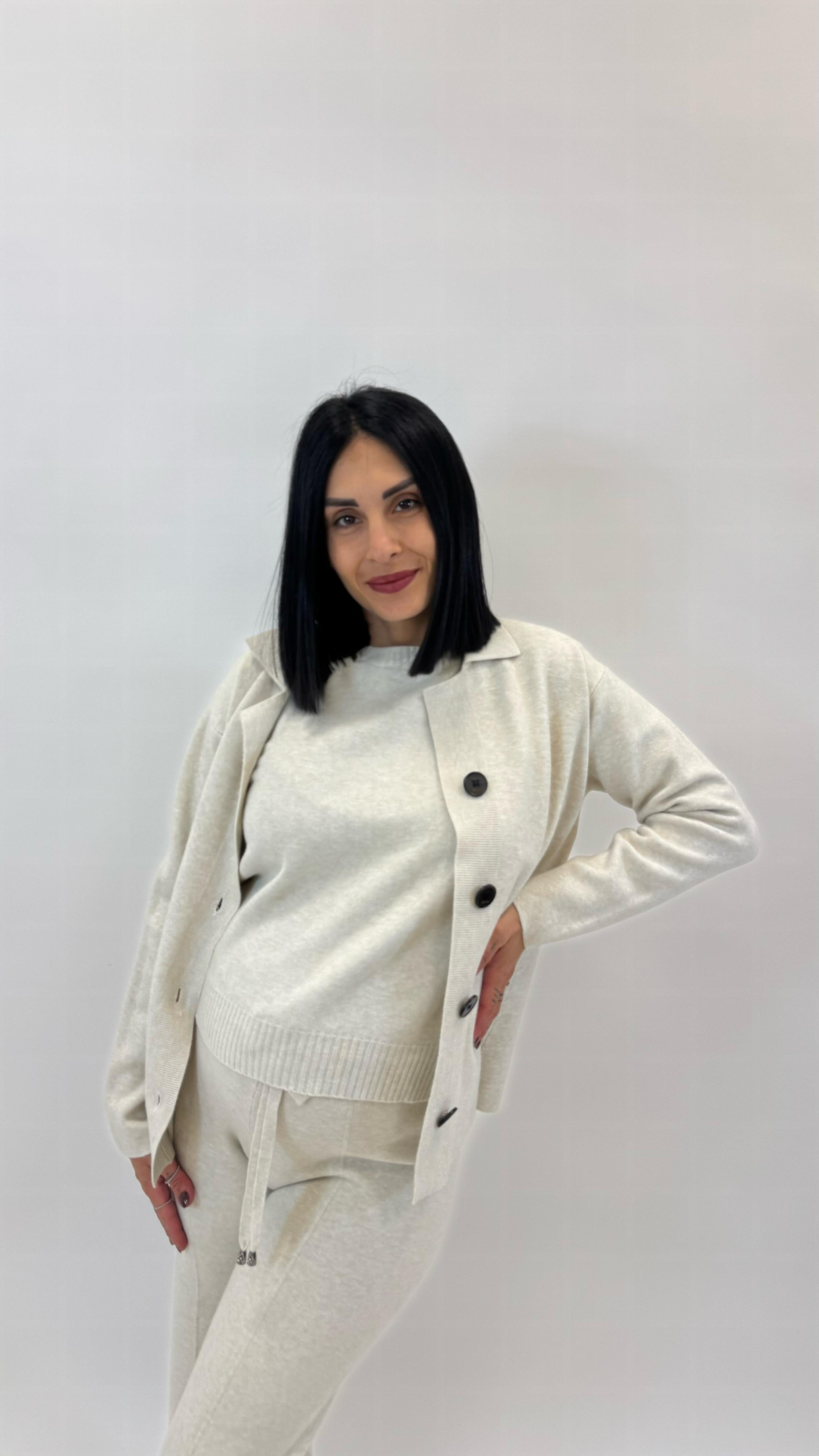 Cardigan Polo Top Quality Burro