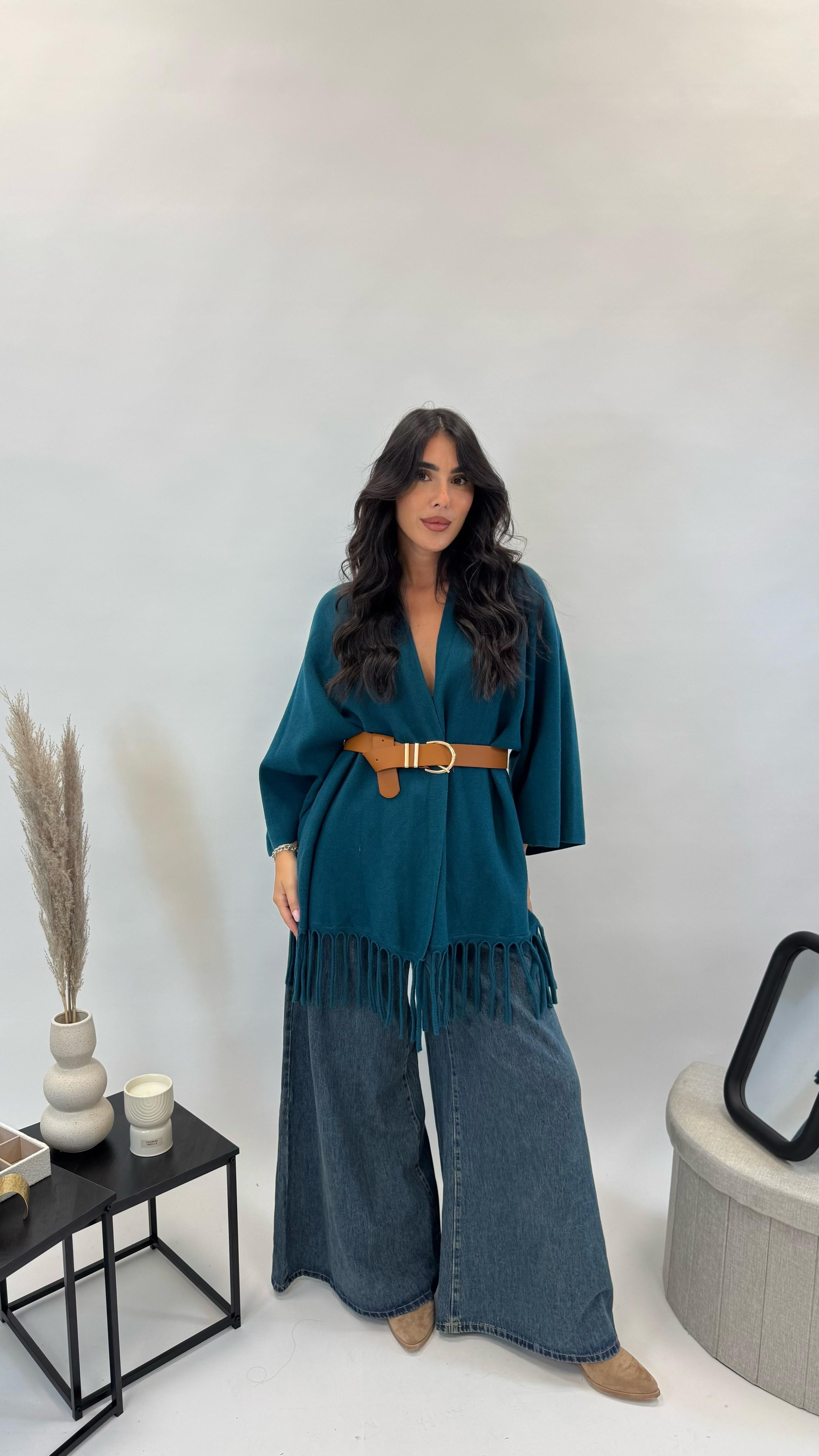 Cardigan Manica Campana Ottanio