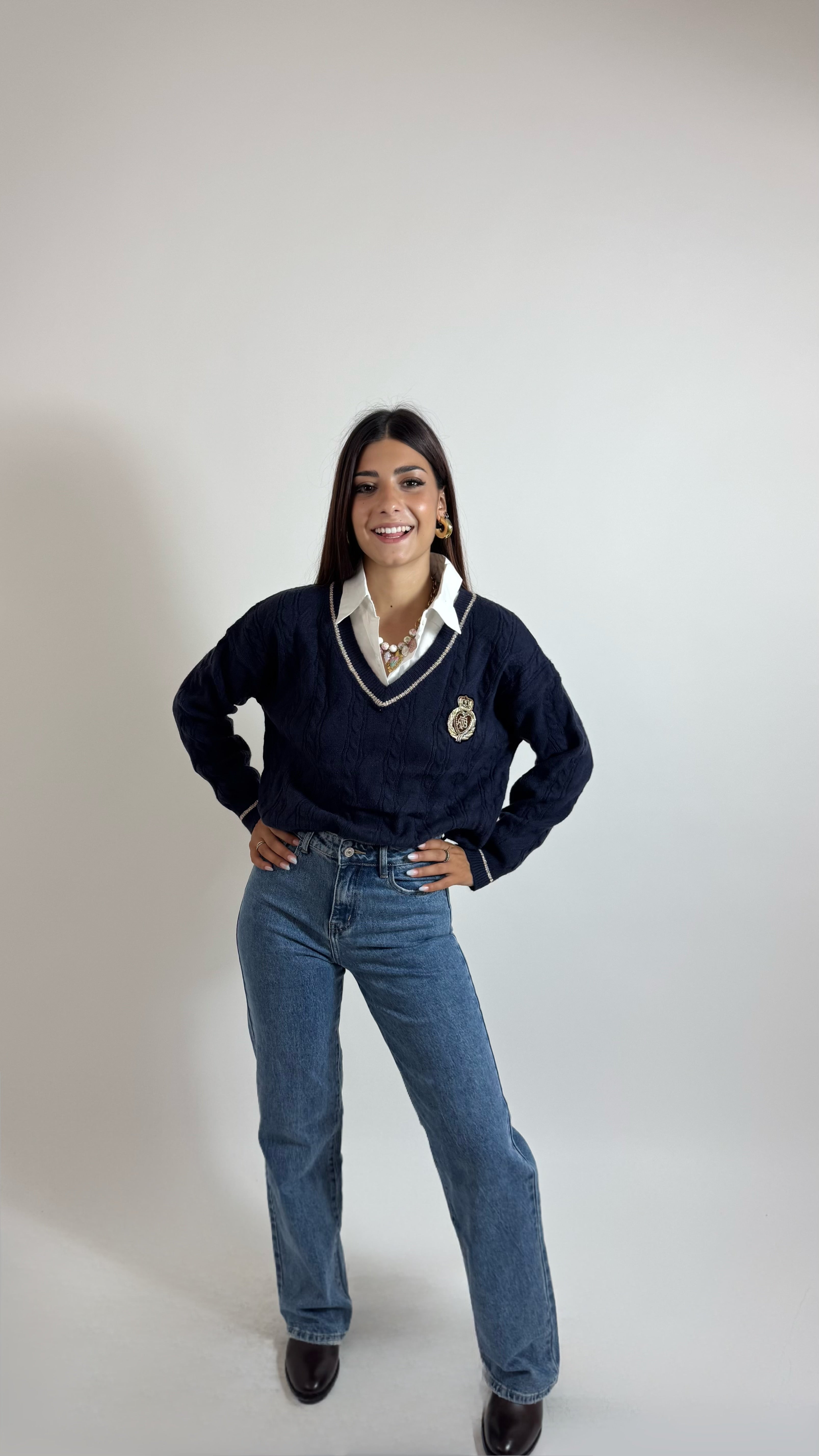 Pull College Blu