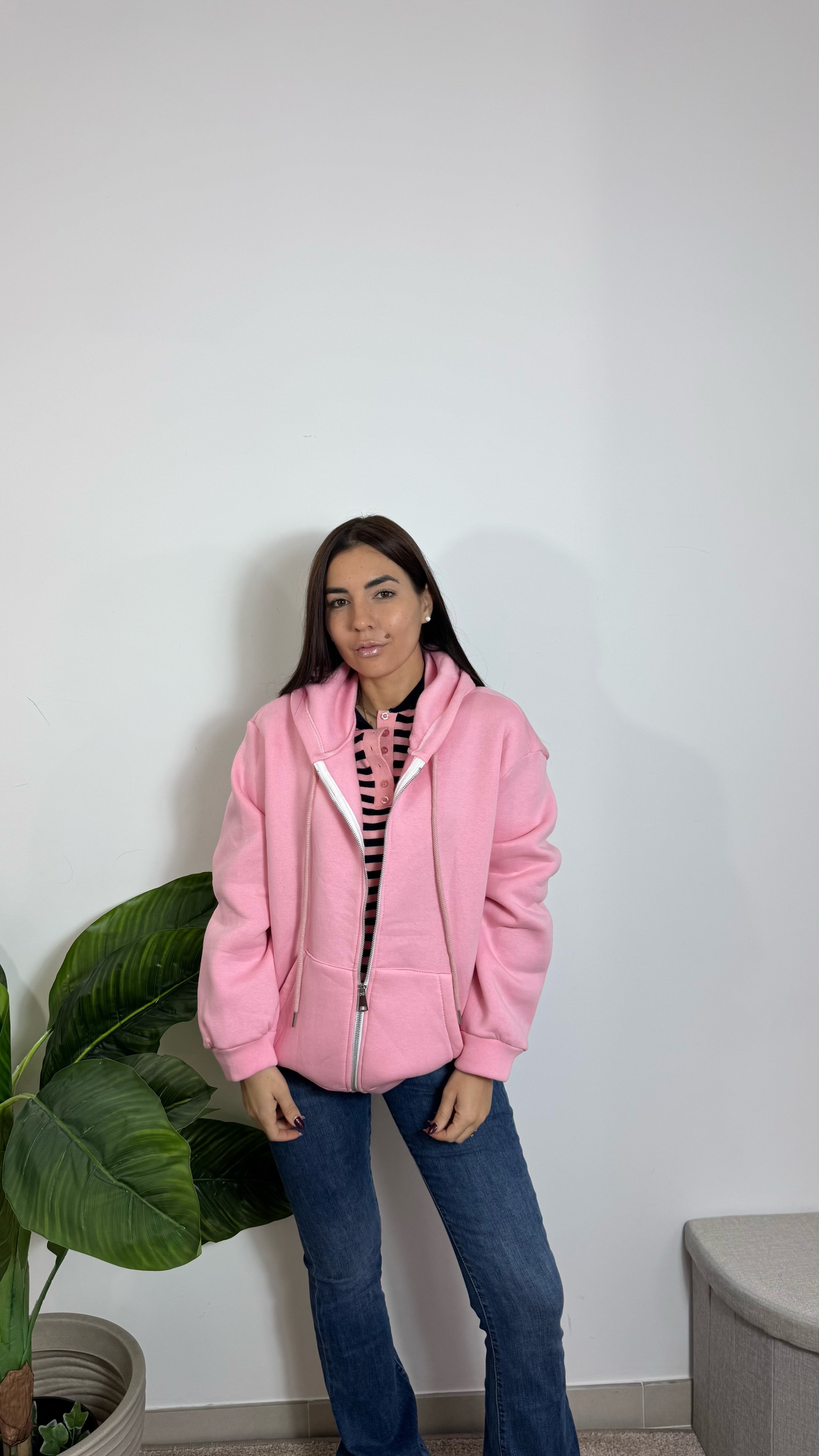 Felpa Puffy Con Zip Babol