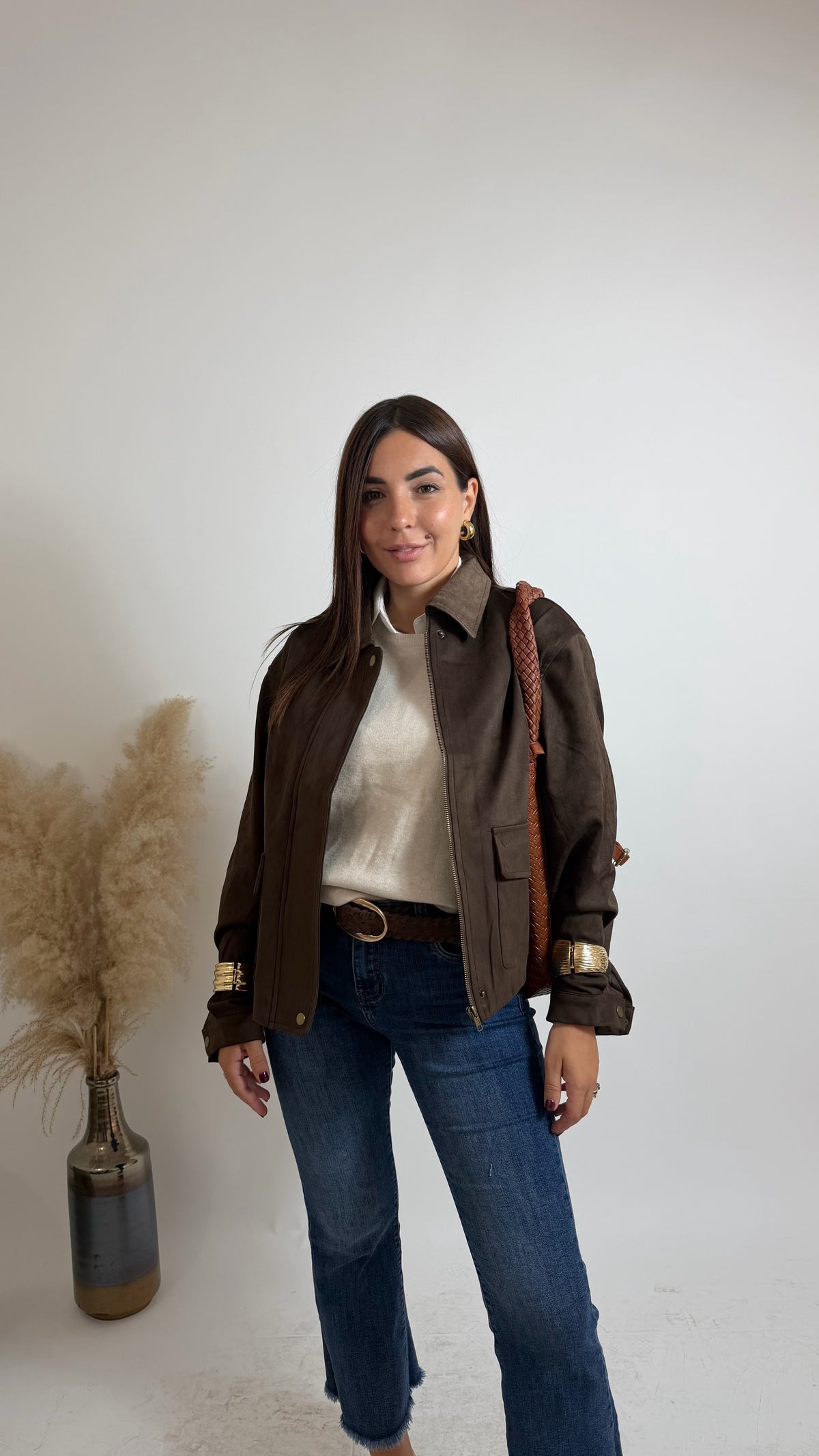 Jacket Suede Utility