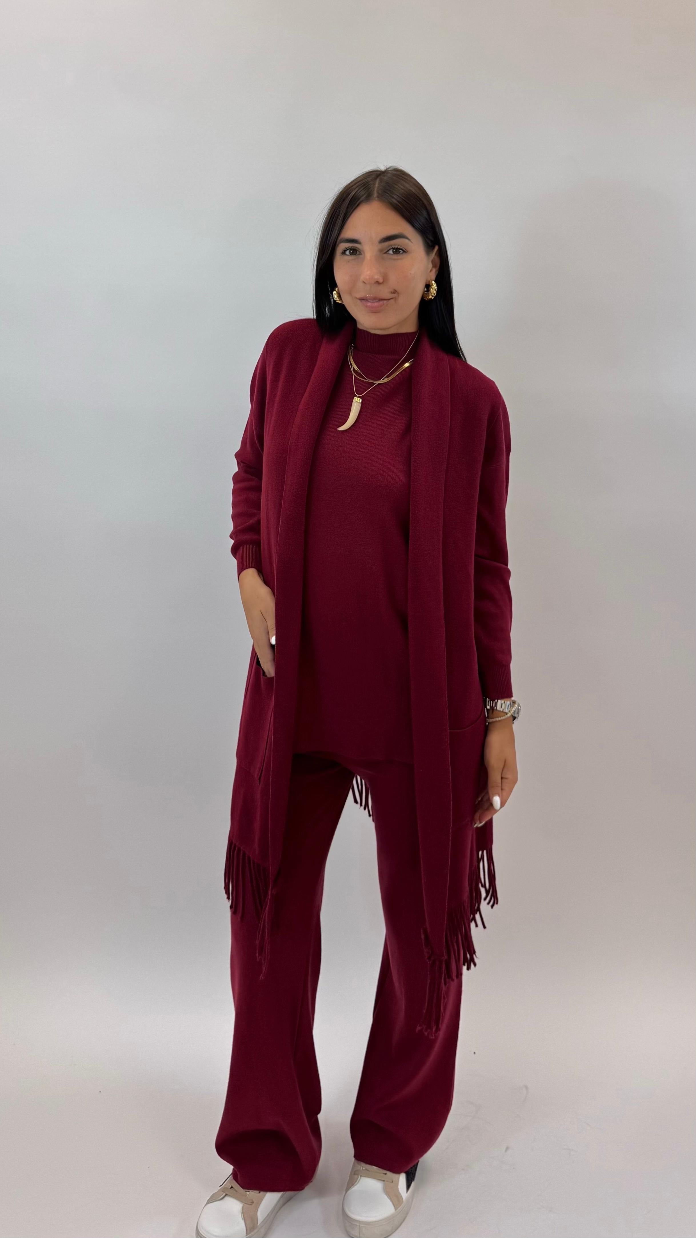 Cozy Cordset Extrasoffice Rosso India
