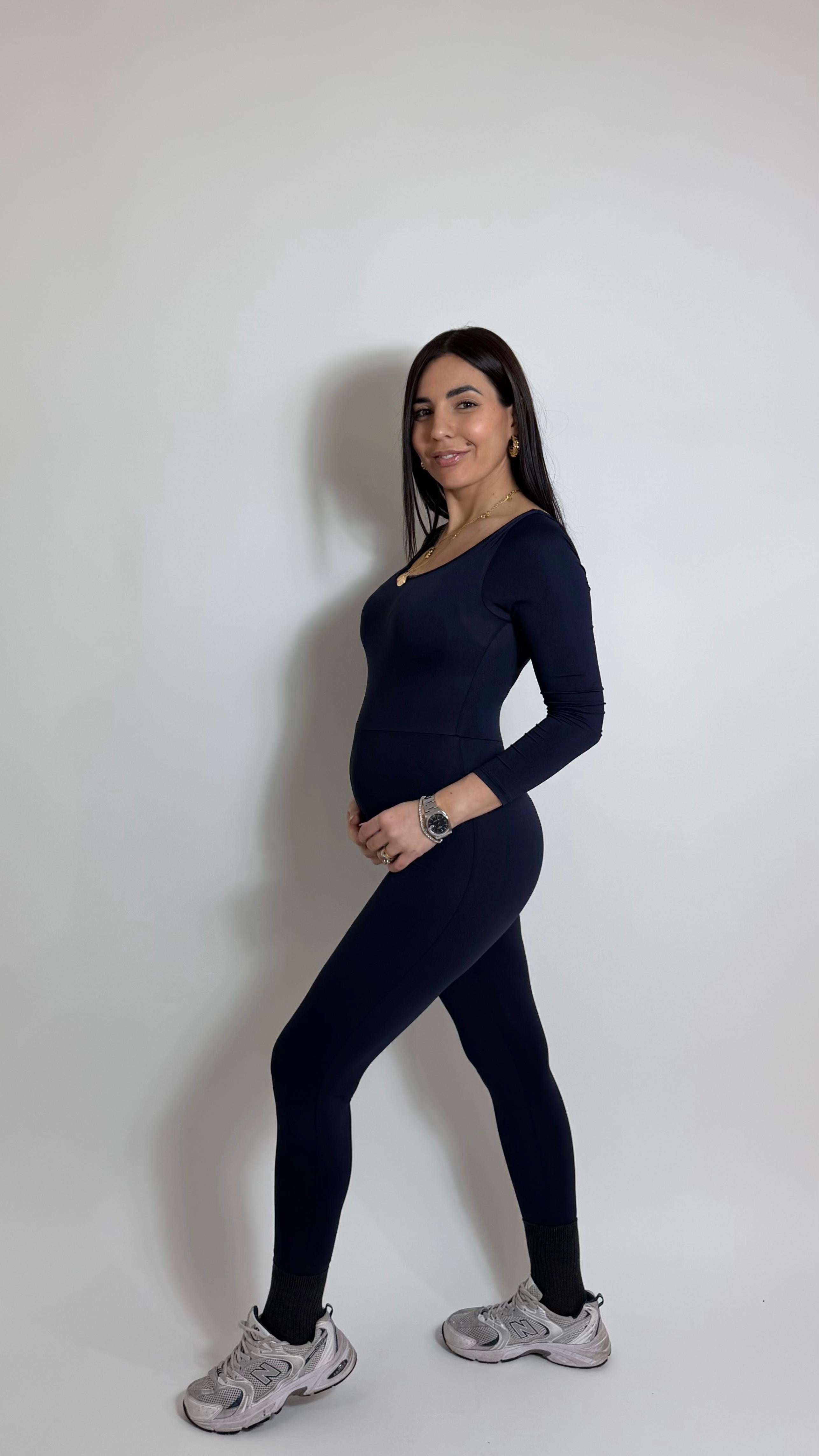 Jumpsuit Second Skin - Sigaretta / Blu Notte