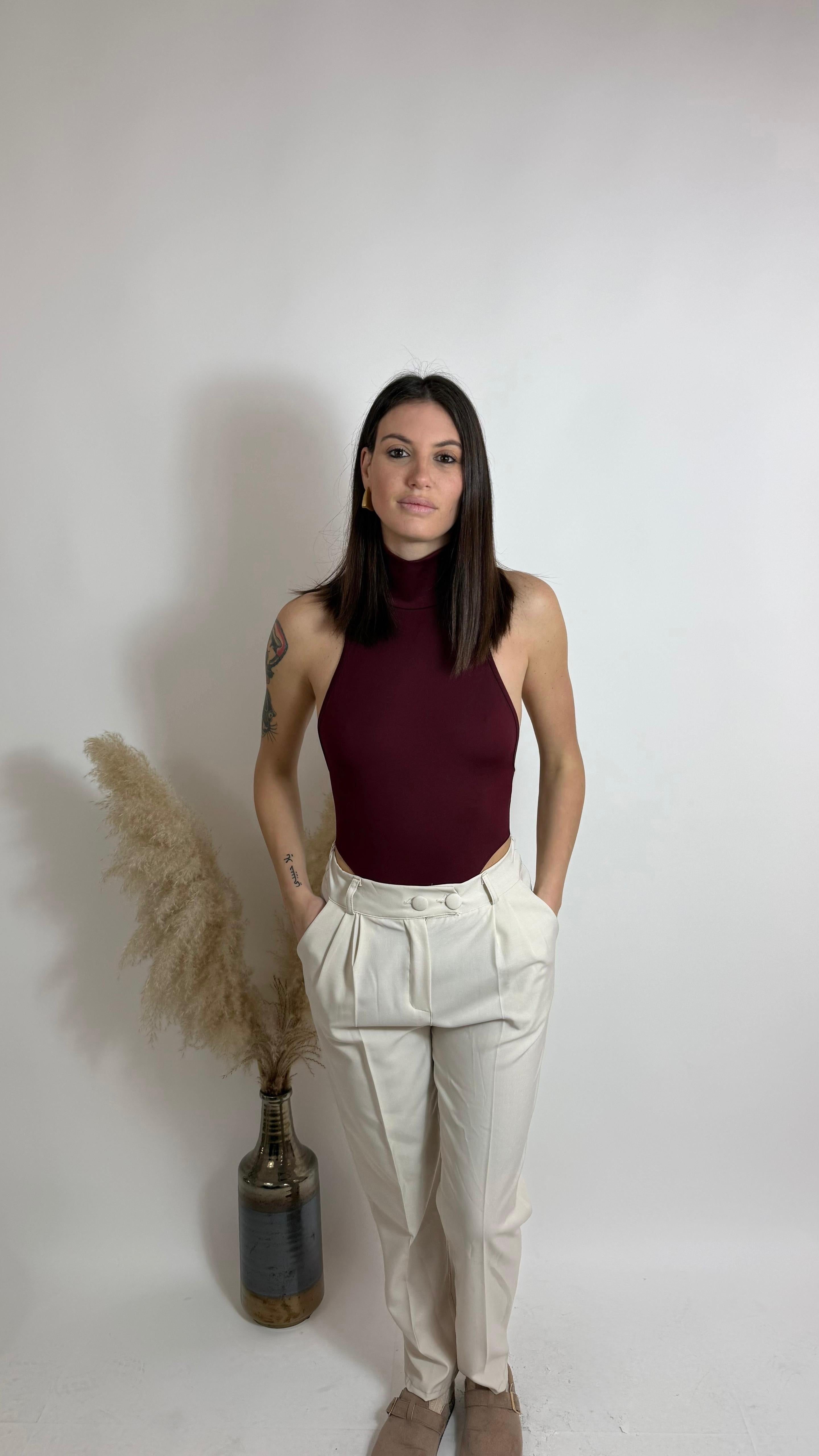 Pantalone Classico Burro