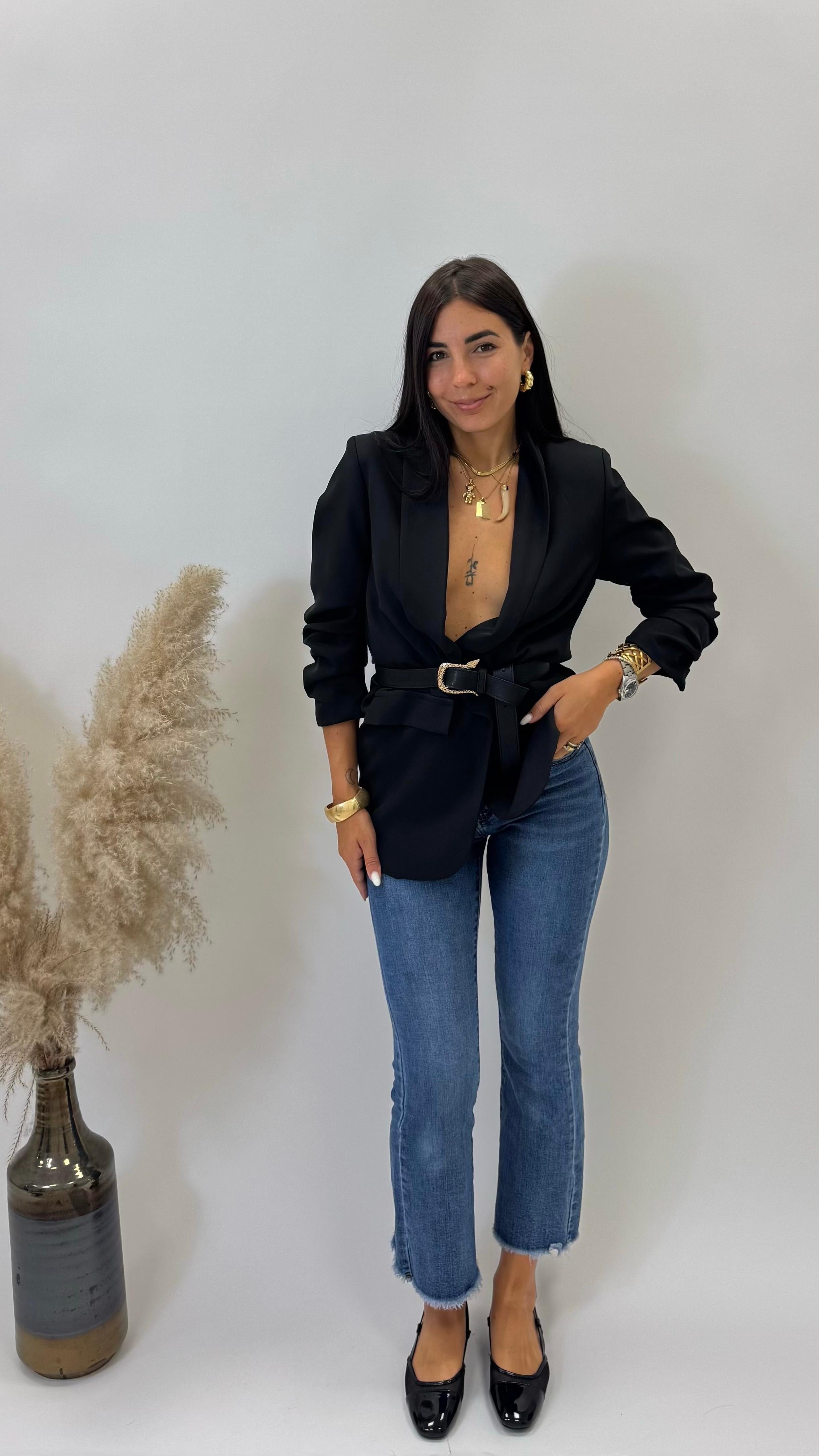 Slingback Inspo C. Vernice Nera