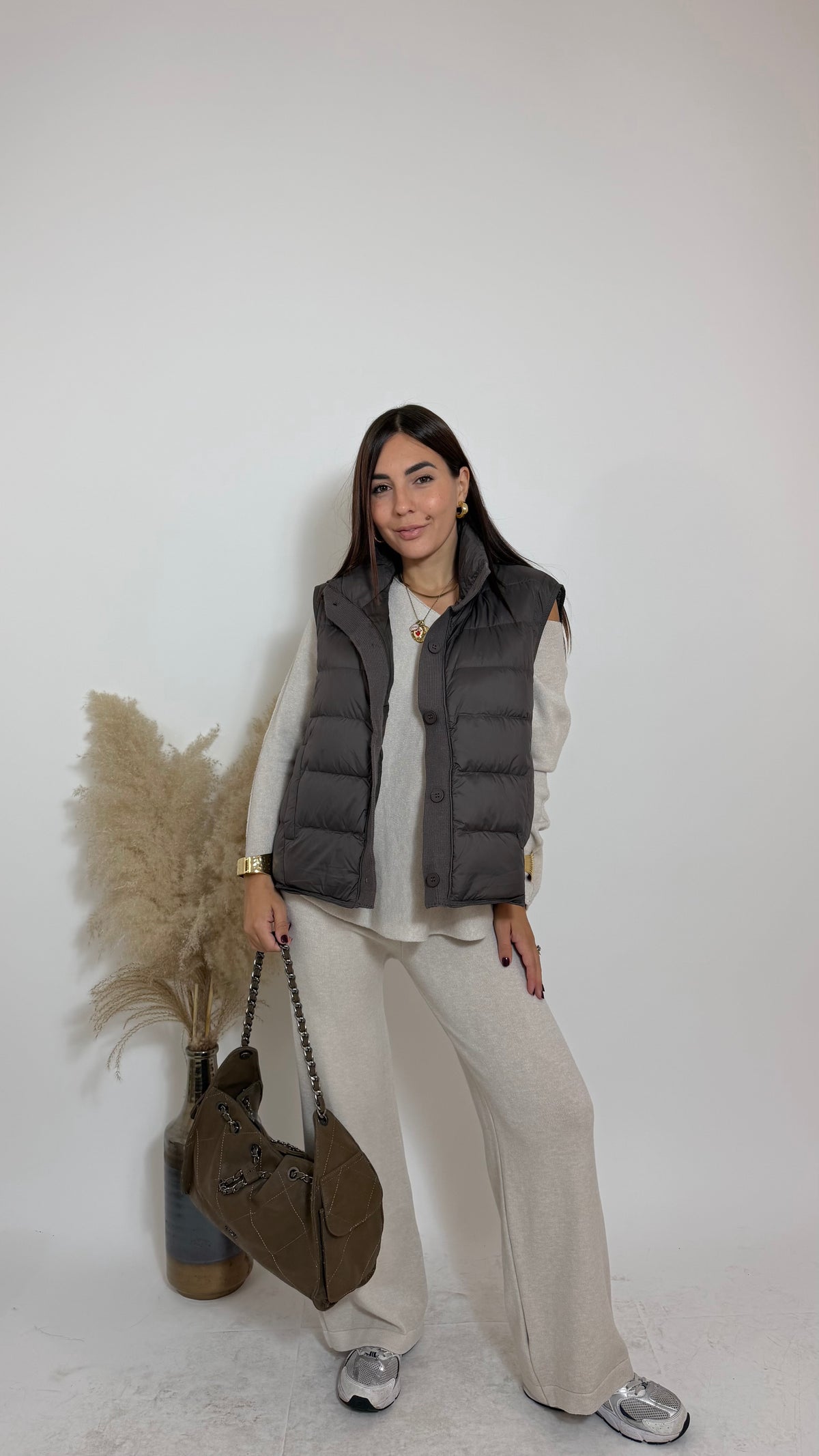 Bomber Gilet Choco
