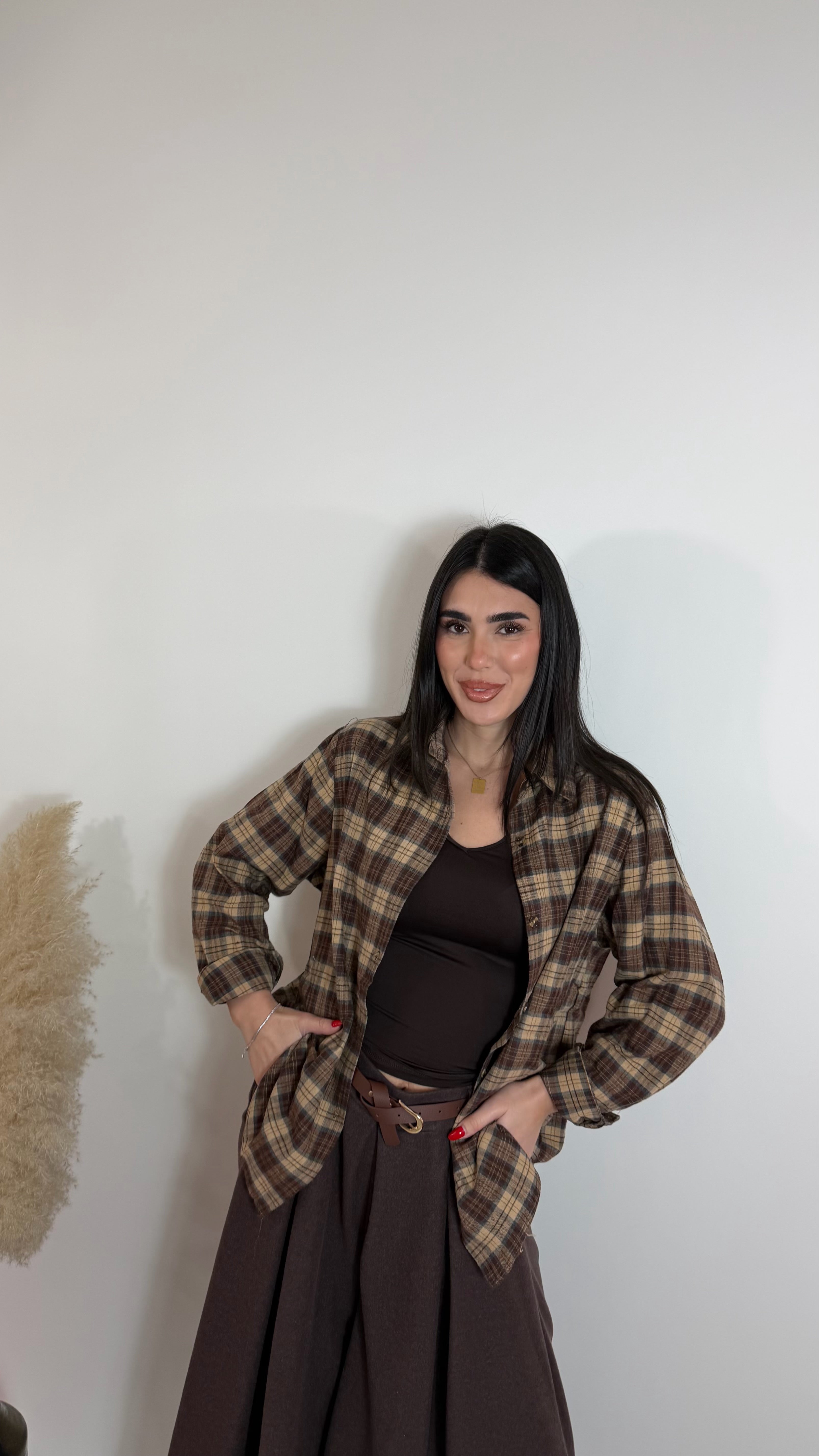 Maglia Lycra Strutturata Choco