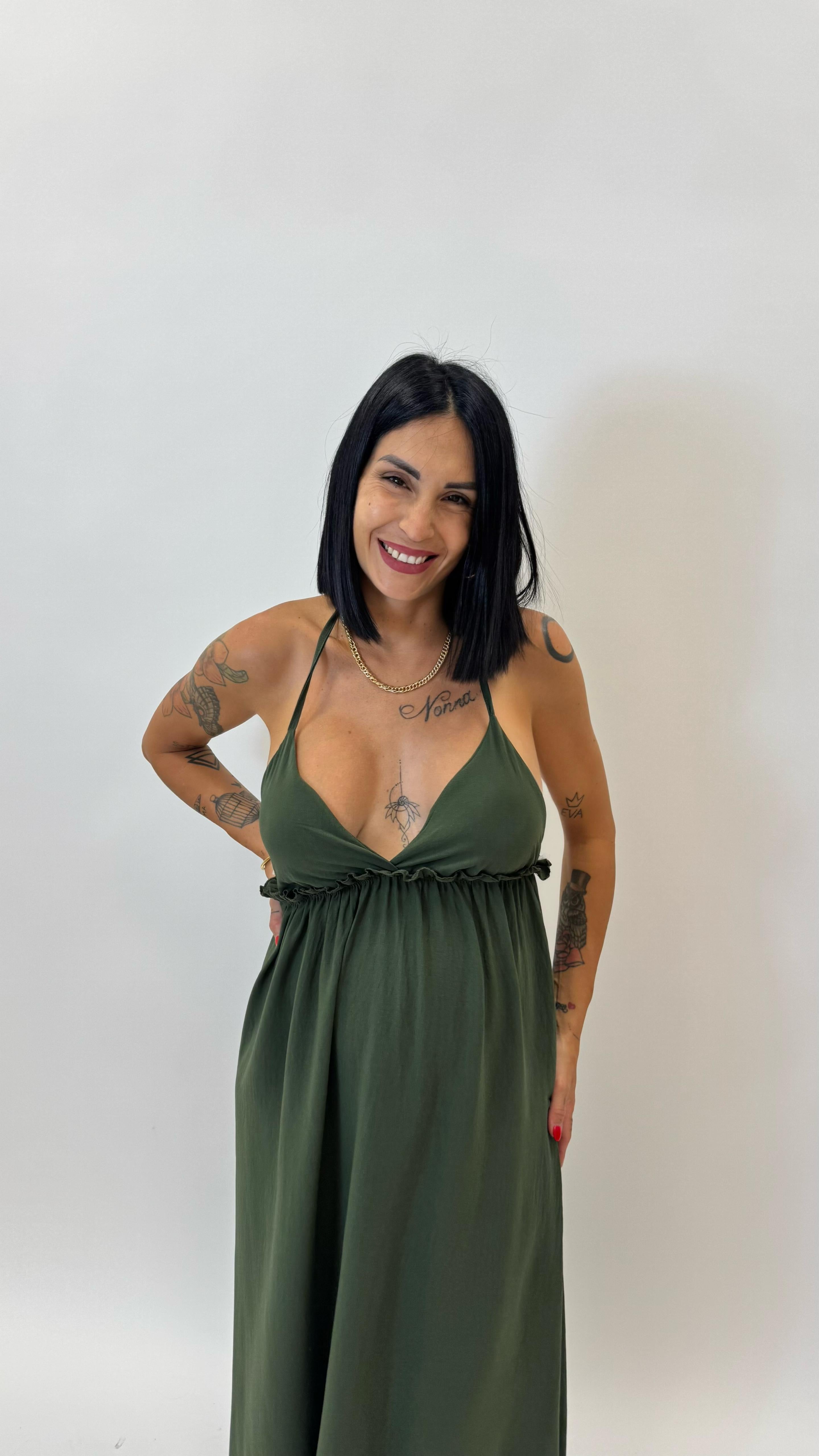Abitone Stile Impero Verde Utility