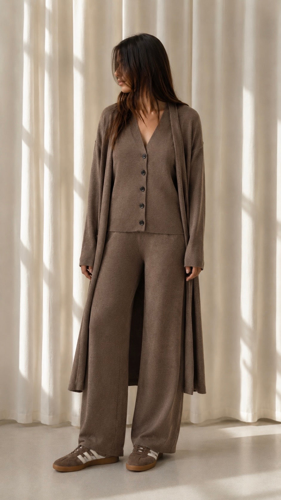 Set 3 Pezzi Cozy Chic Tortora