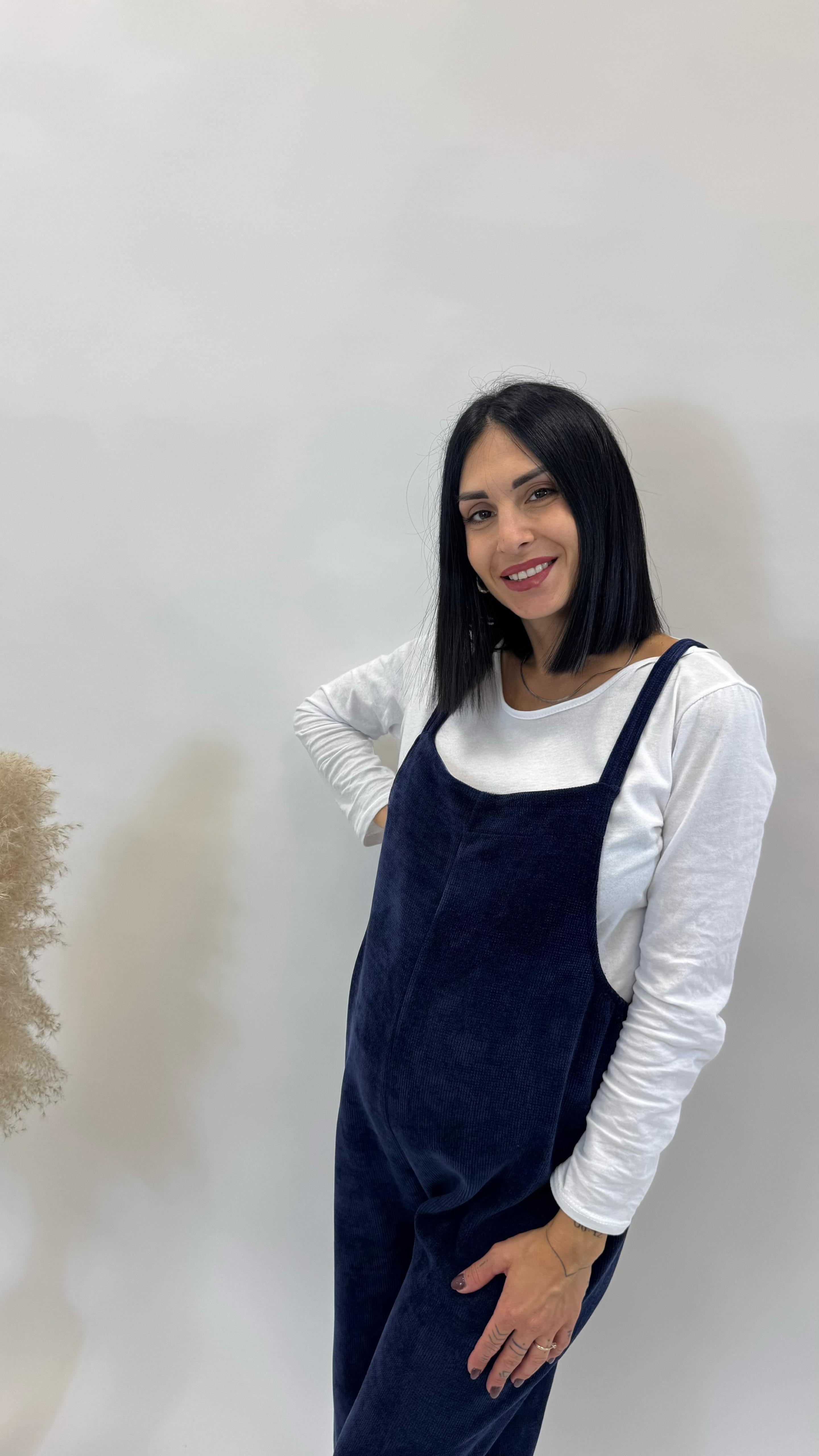 Salopette Comfy Blu Notte