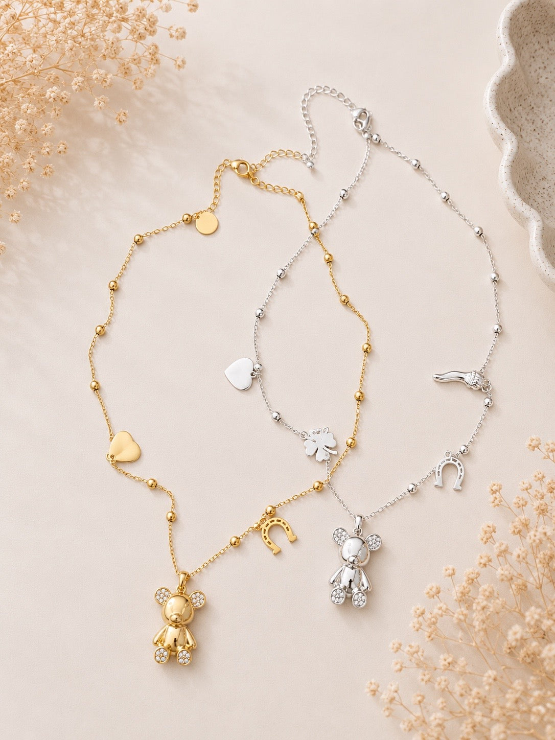 Collana Lucky Teddy