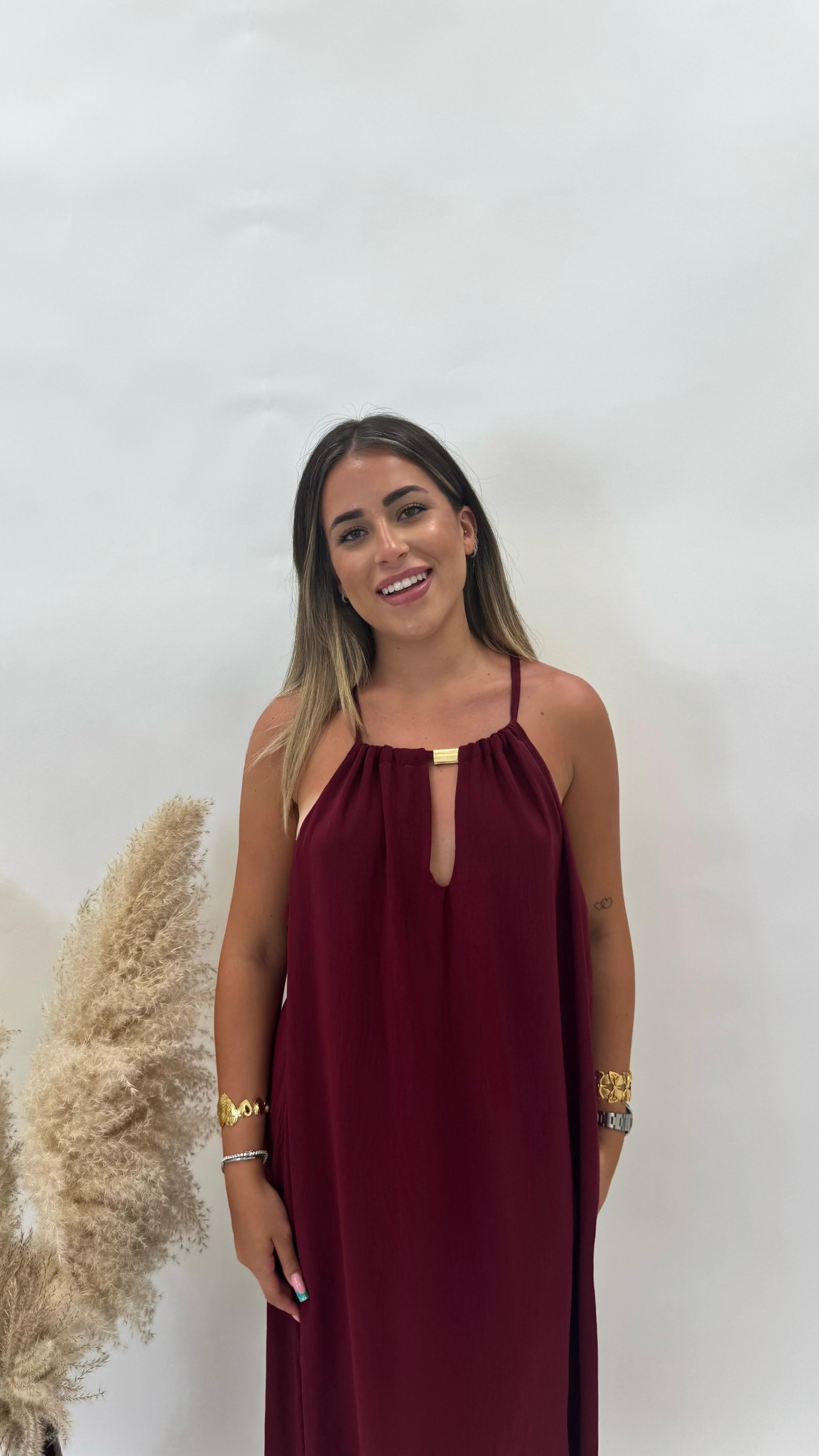 Abito Benedetta Rosso India