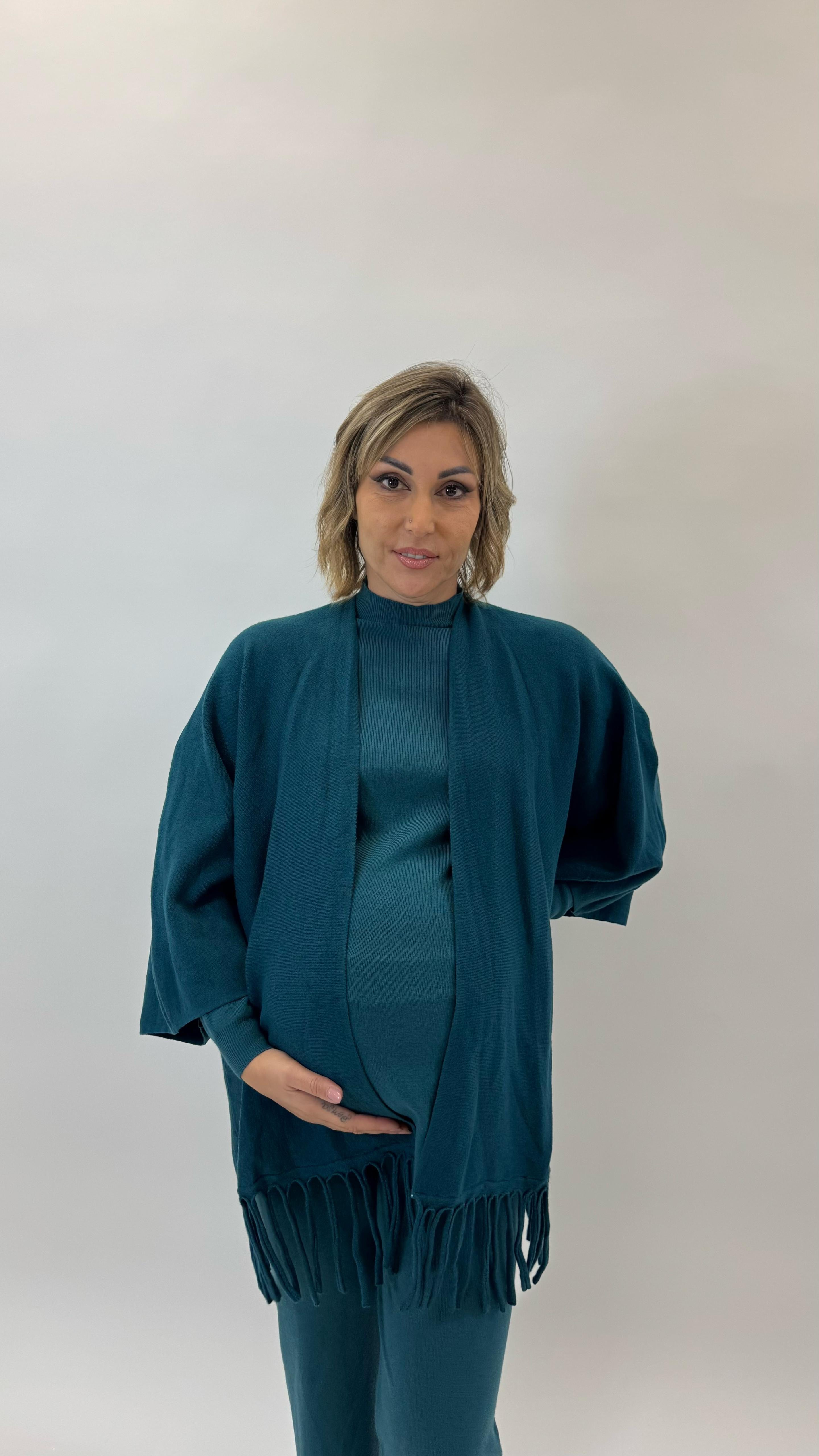 Cardigan Manica Campana Ottanio