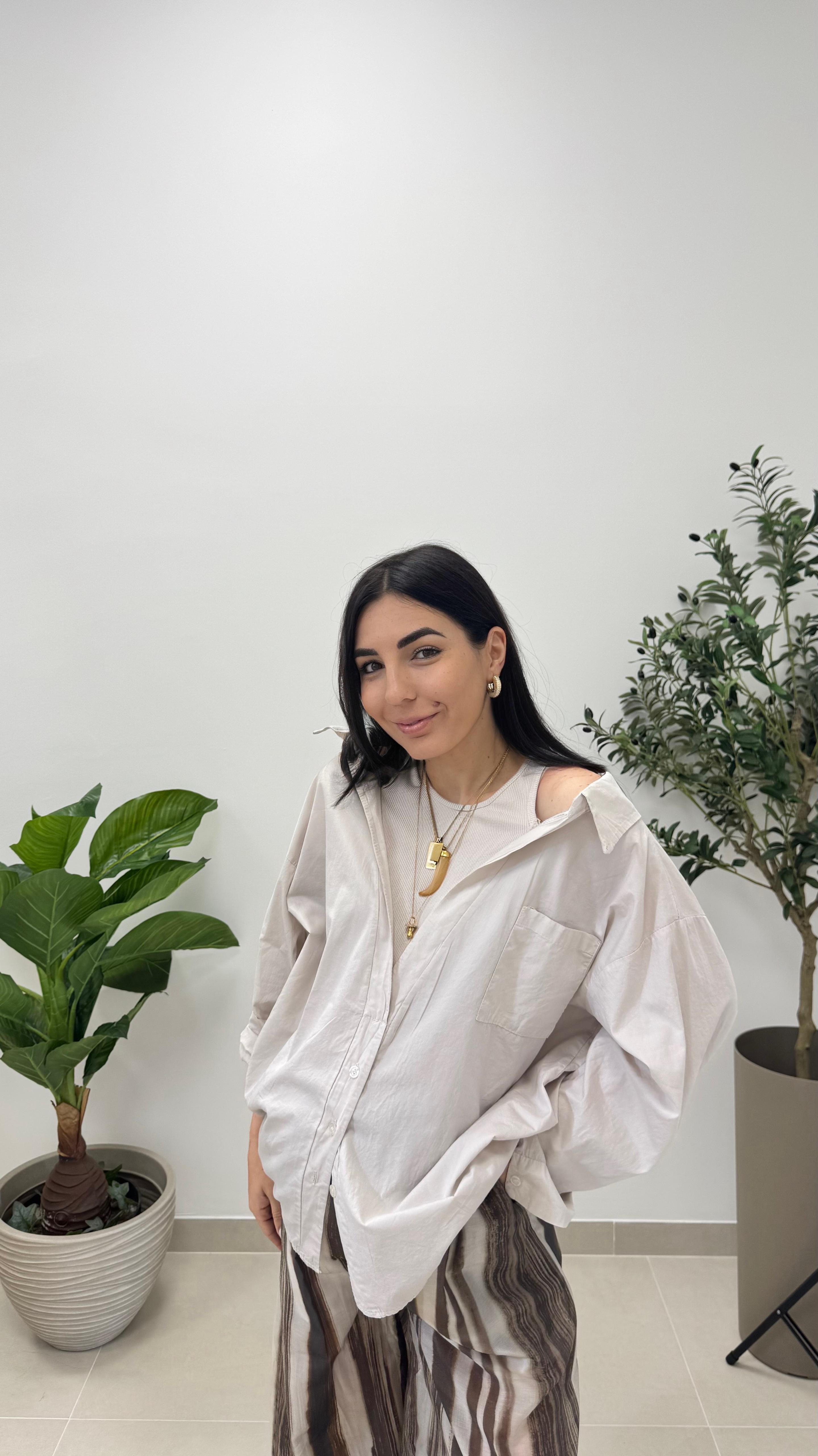 Camicia over Canotta cucita