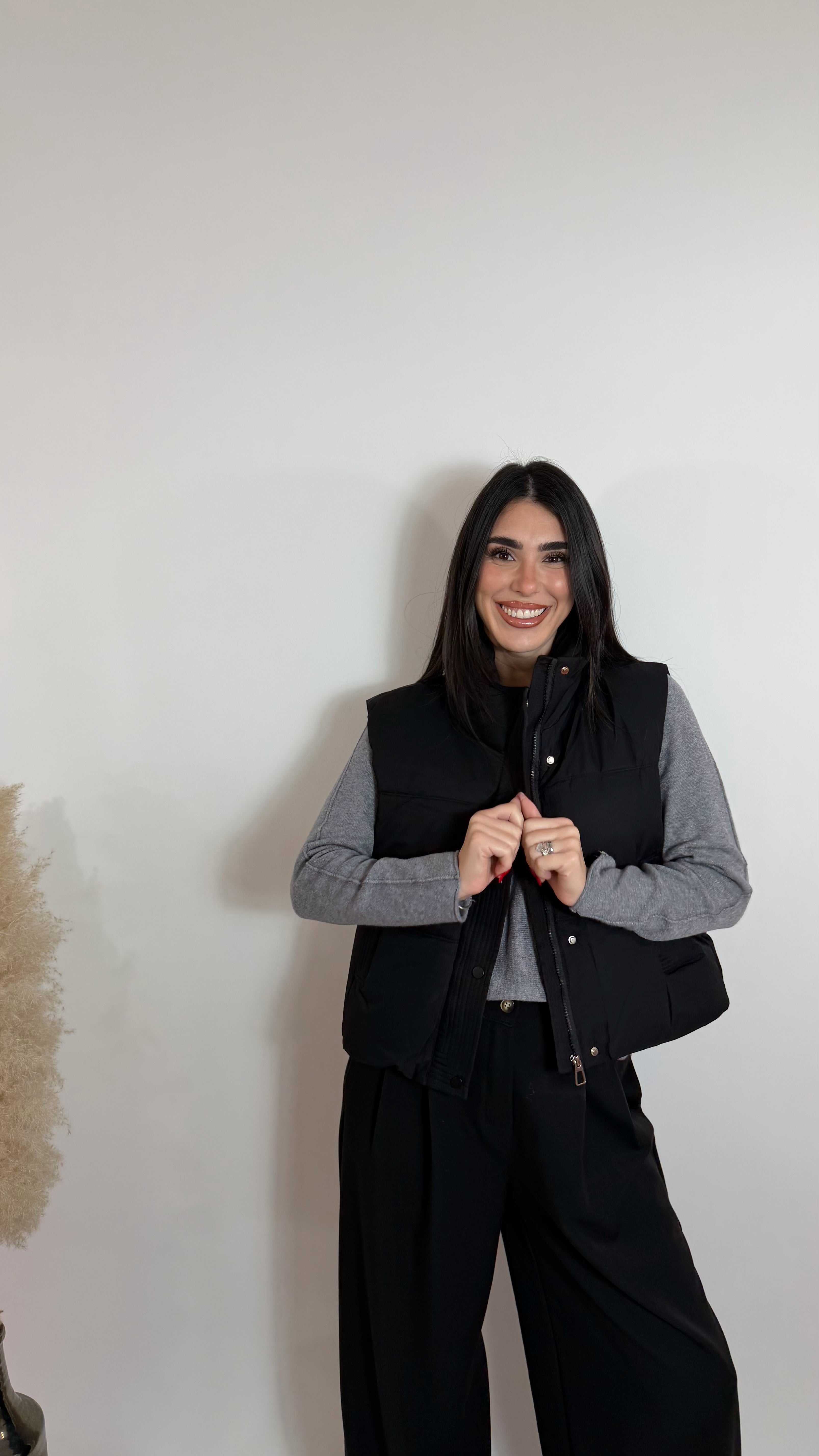 Panta Palazzo Classy Nero