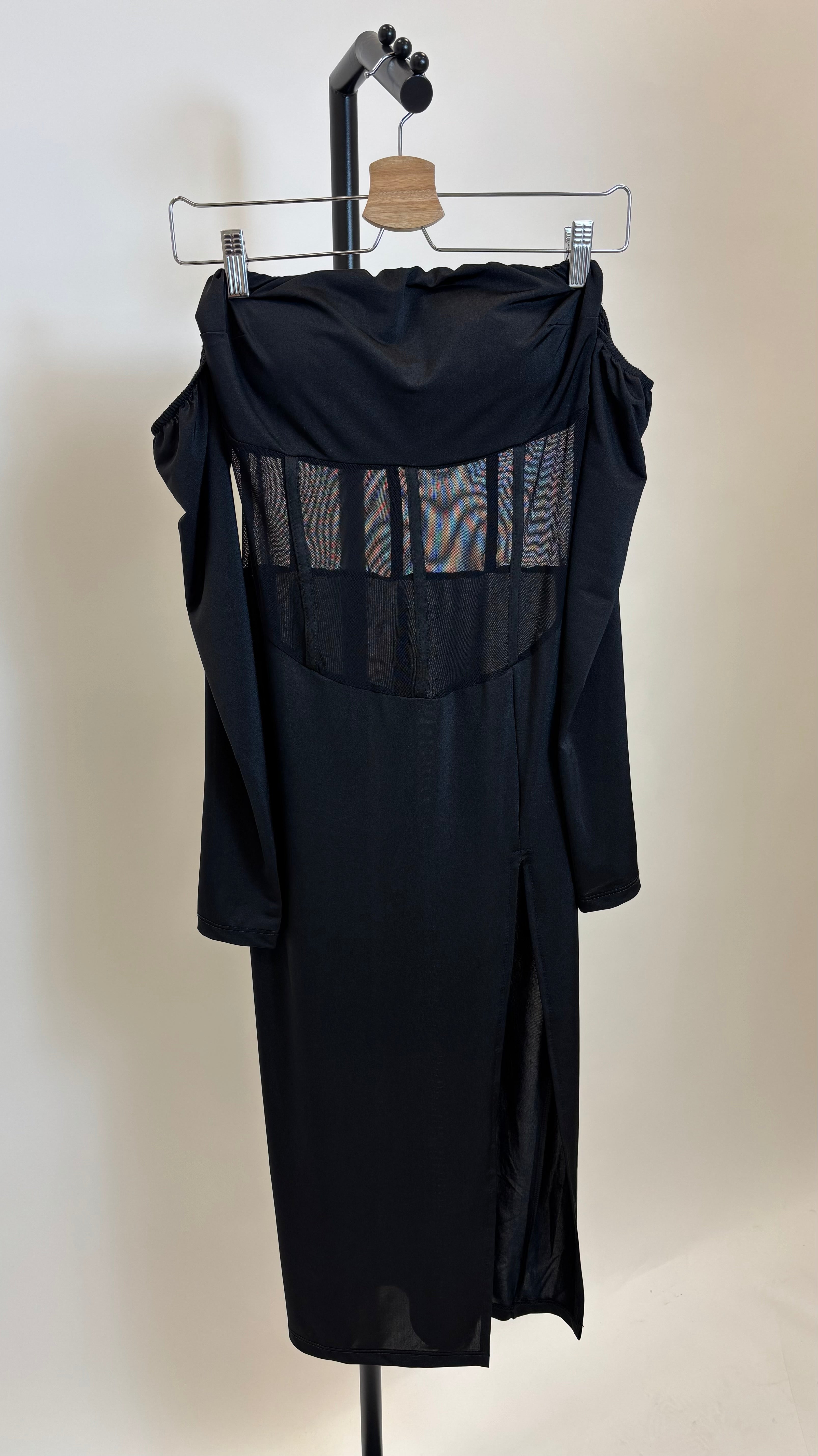 Abito Trasparenze Black