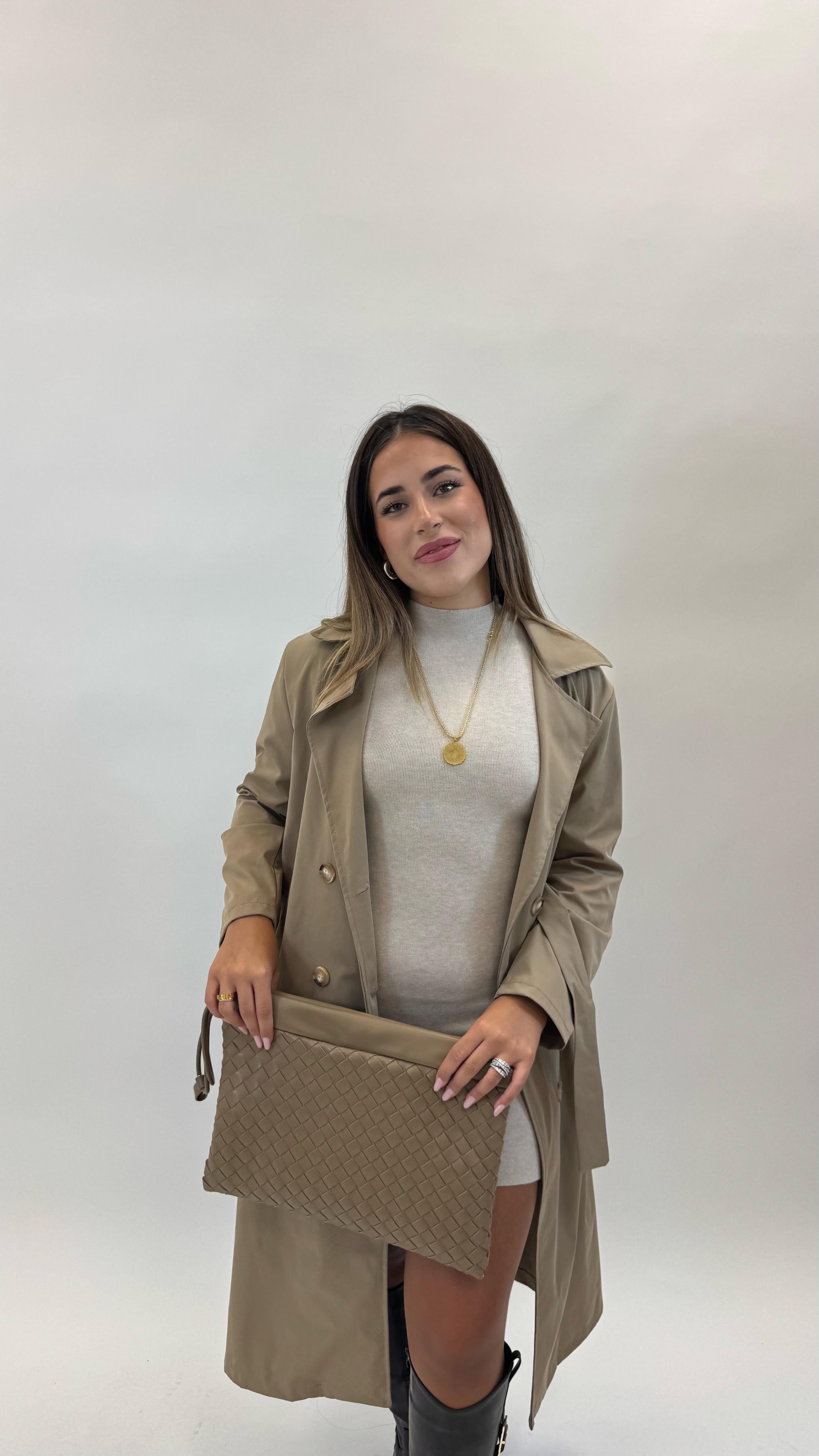 Classy Trench Khaki