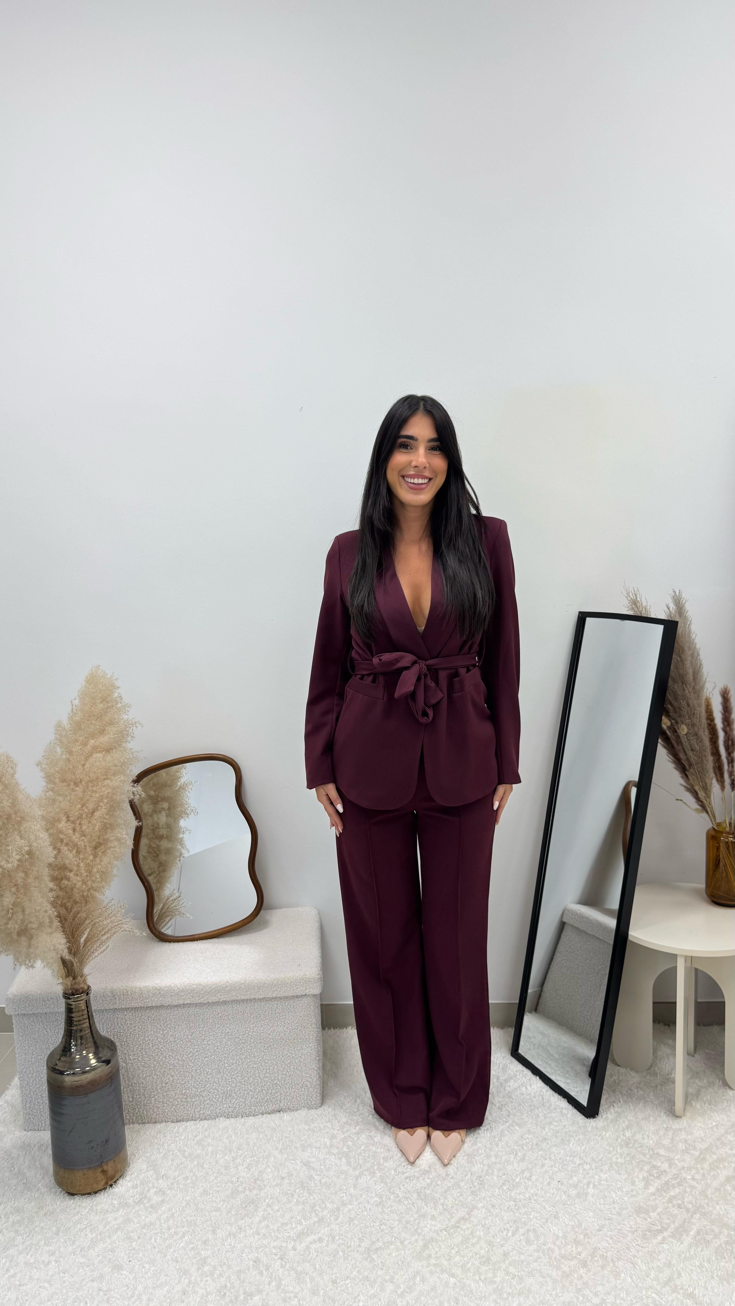 Tailleur Mon Amour Burgundy