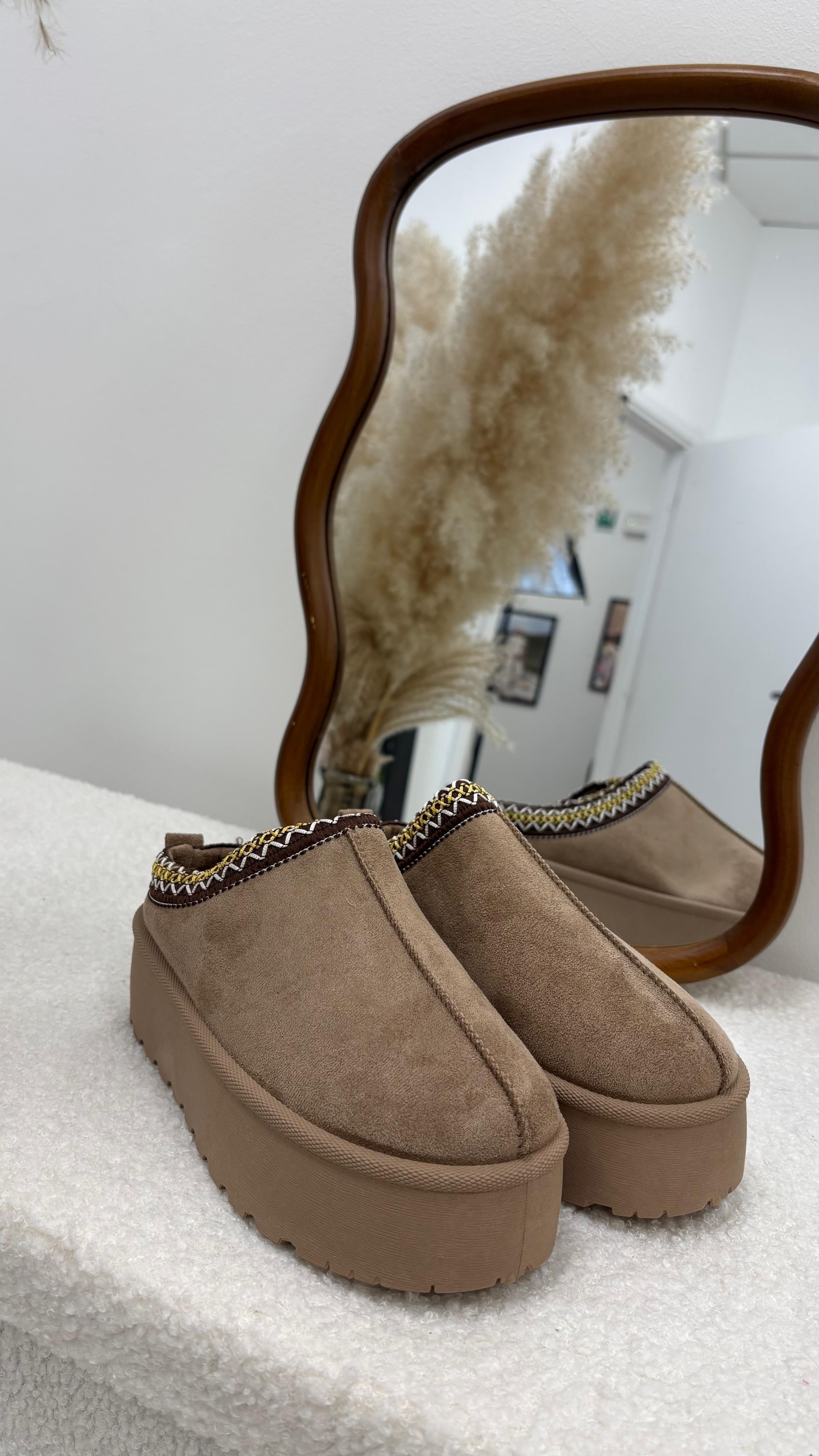 Inspo Ugg Tezz Taupe