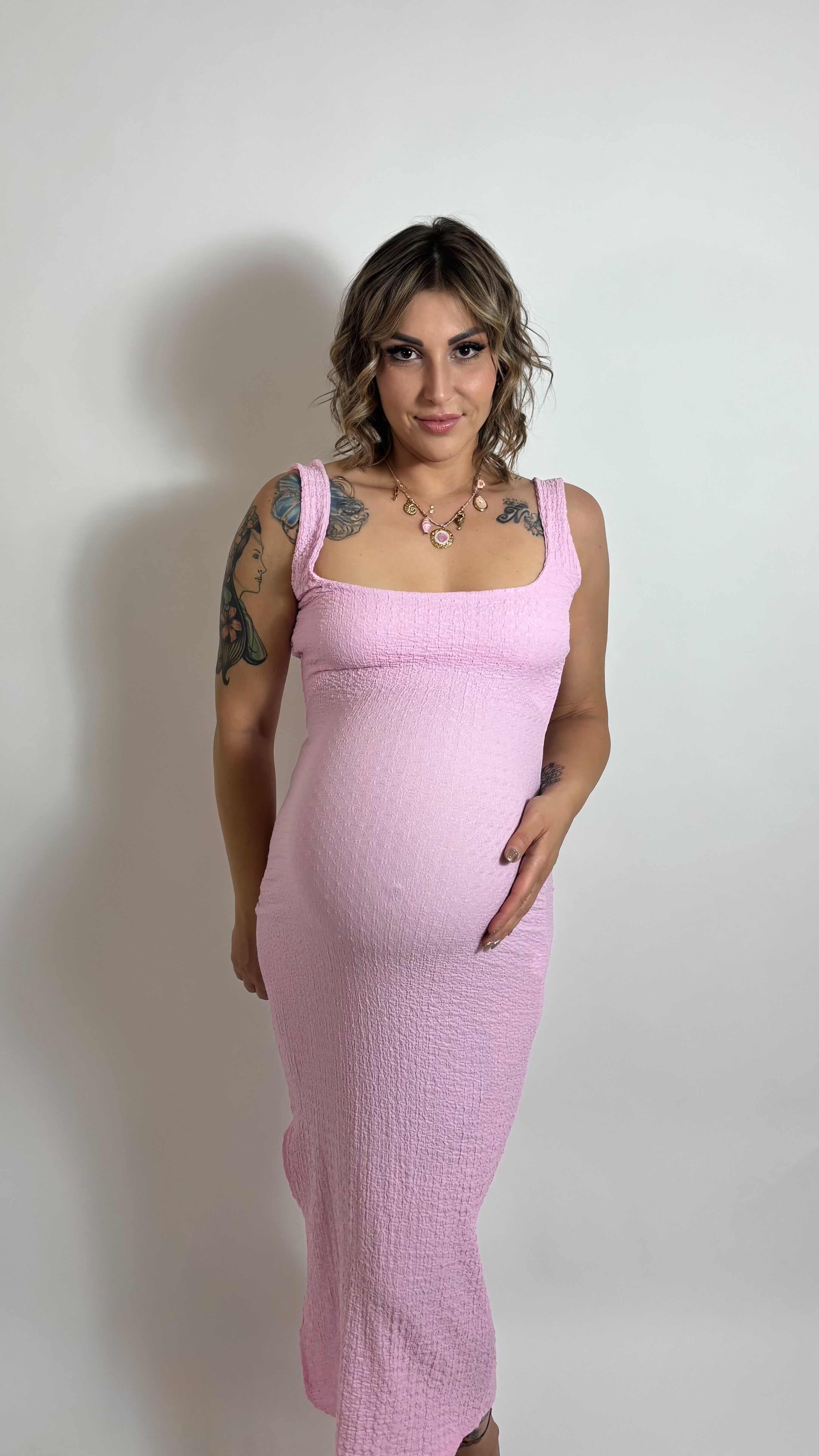 Abito Pastel Pink