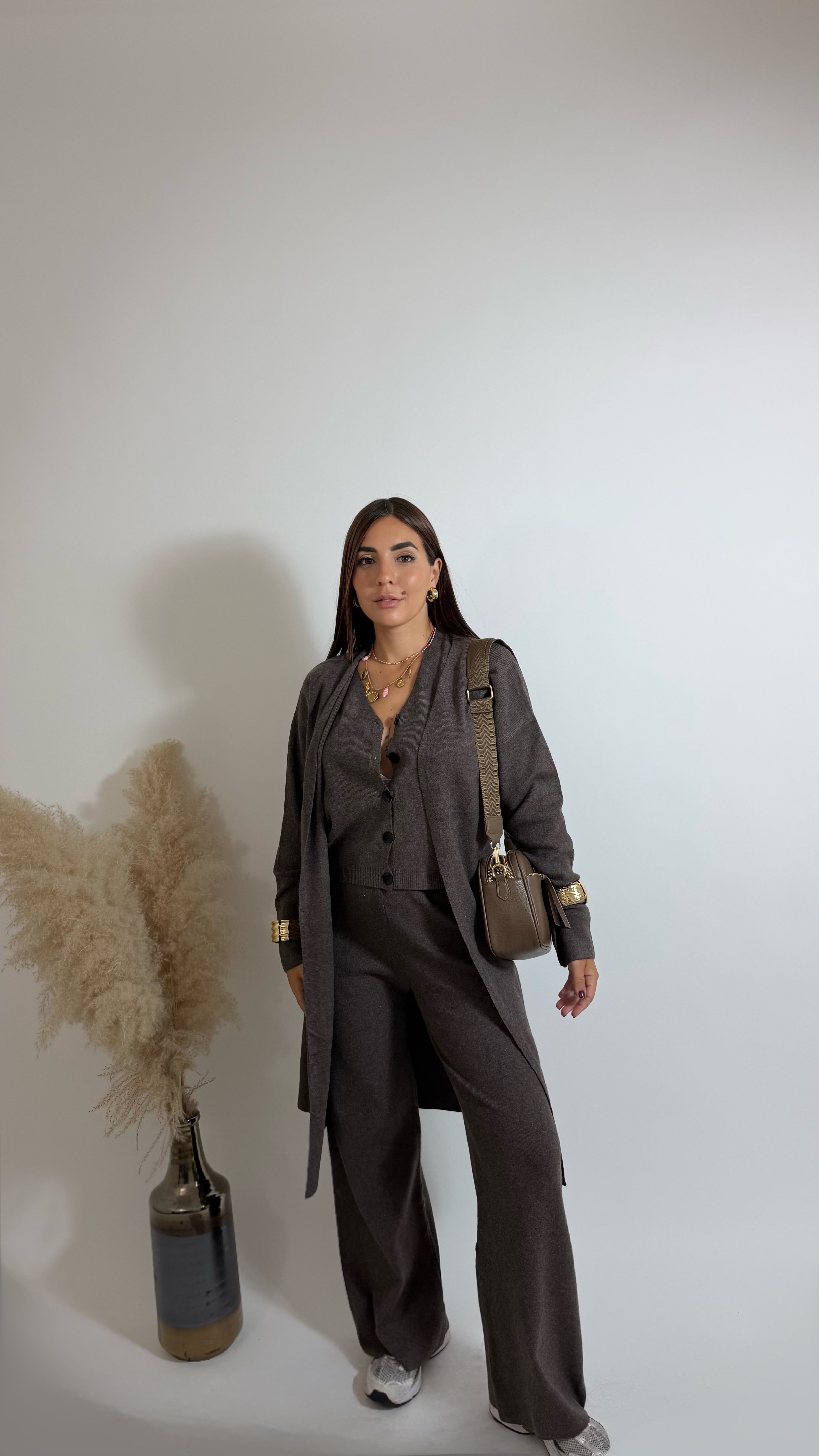 Set 3 Pezzi Cozy Chic Tortora