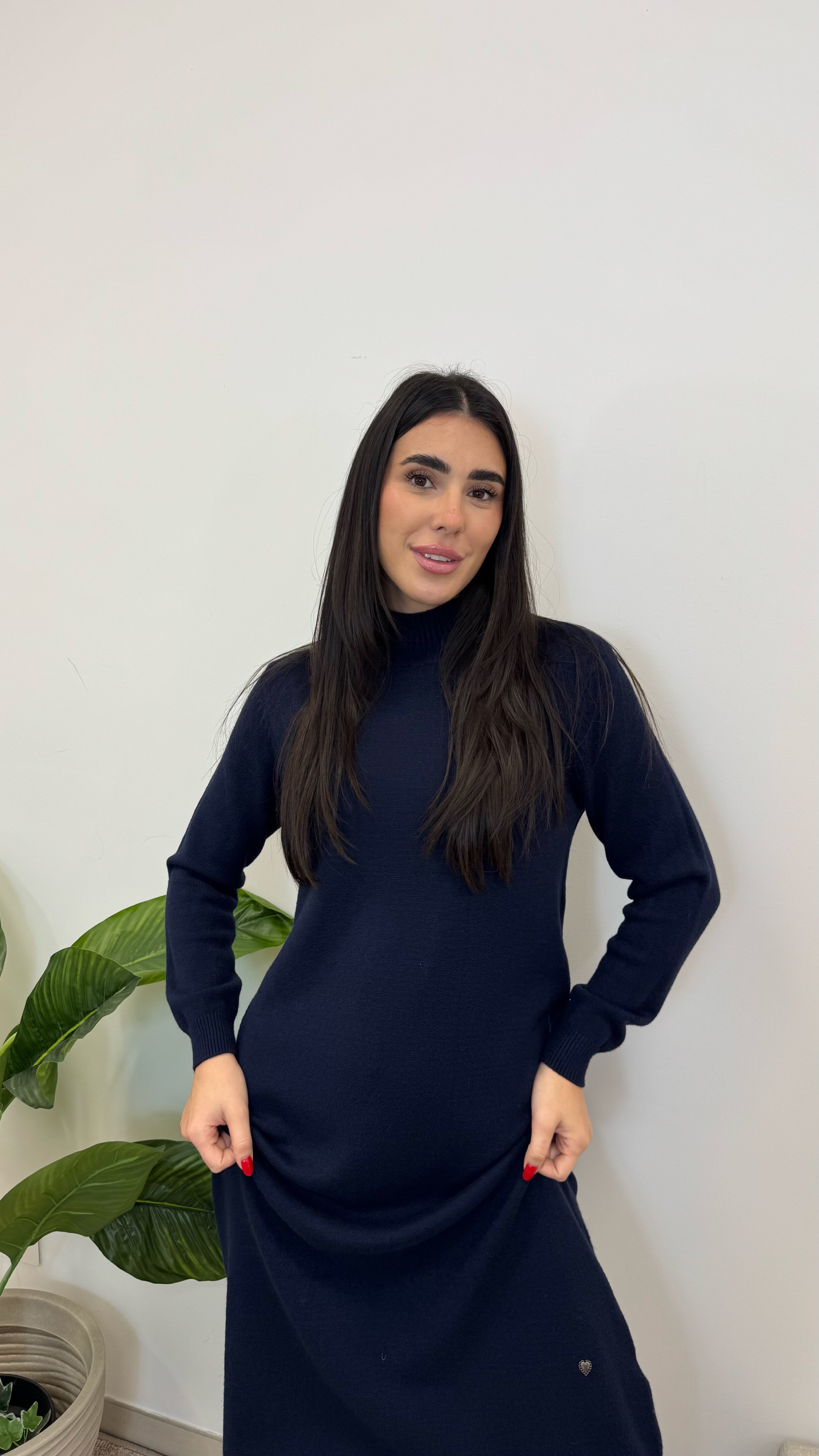 Abito Soft Touch Blu Notte