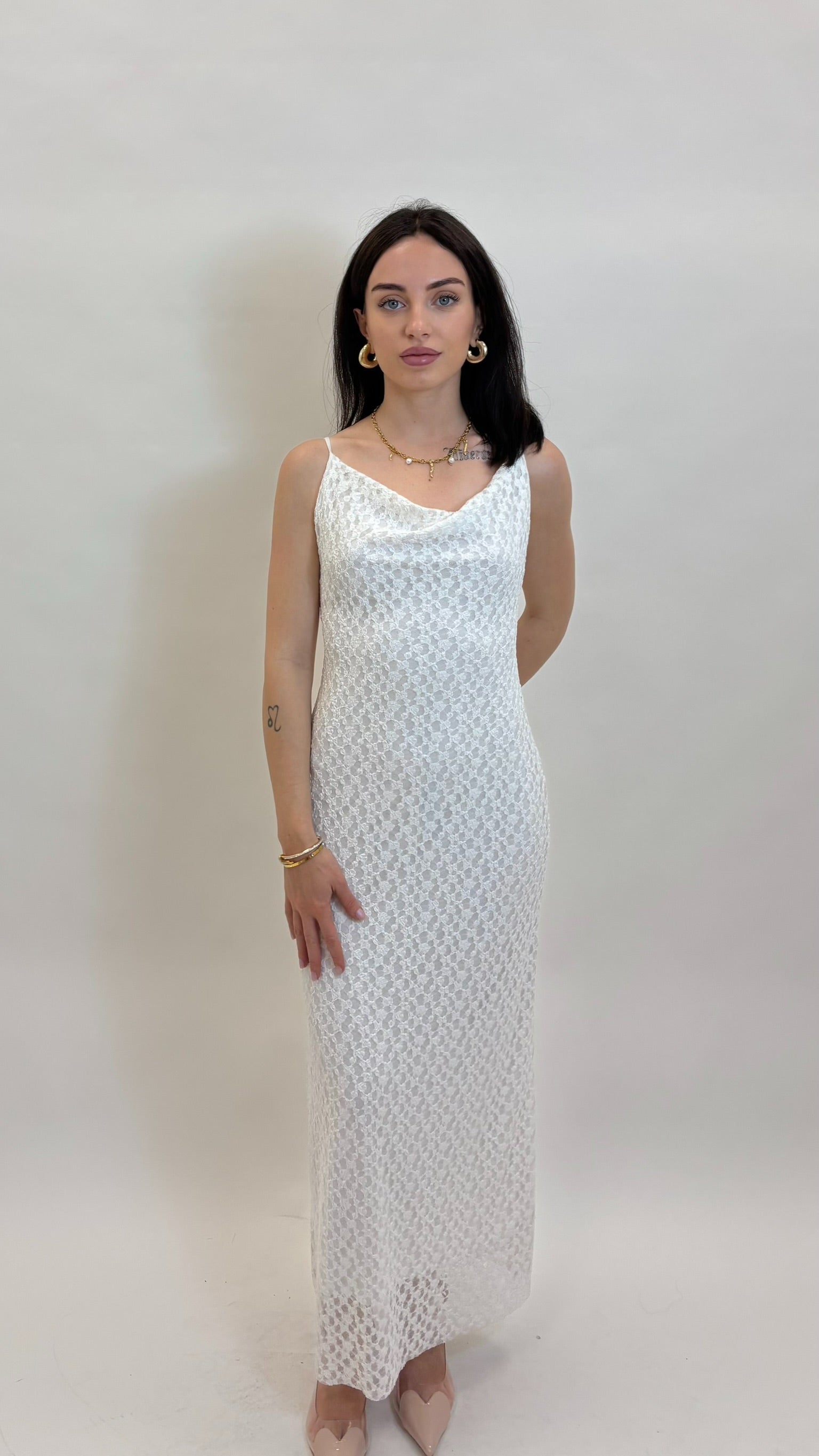 Abito Pizzo Bianco