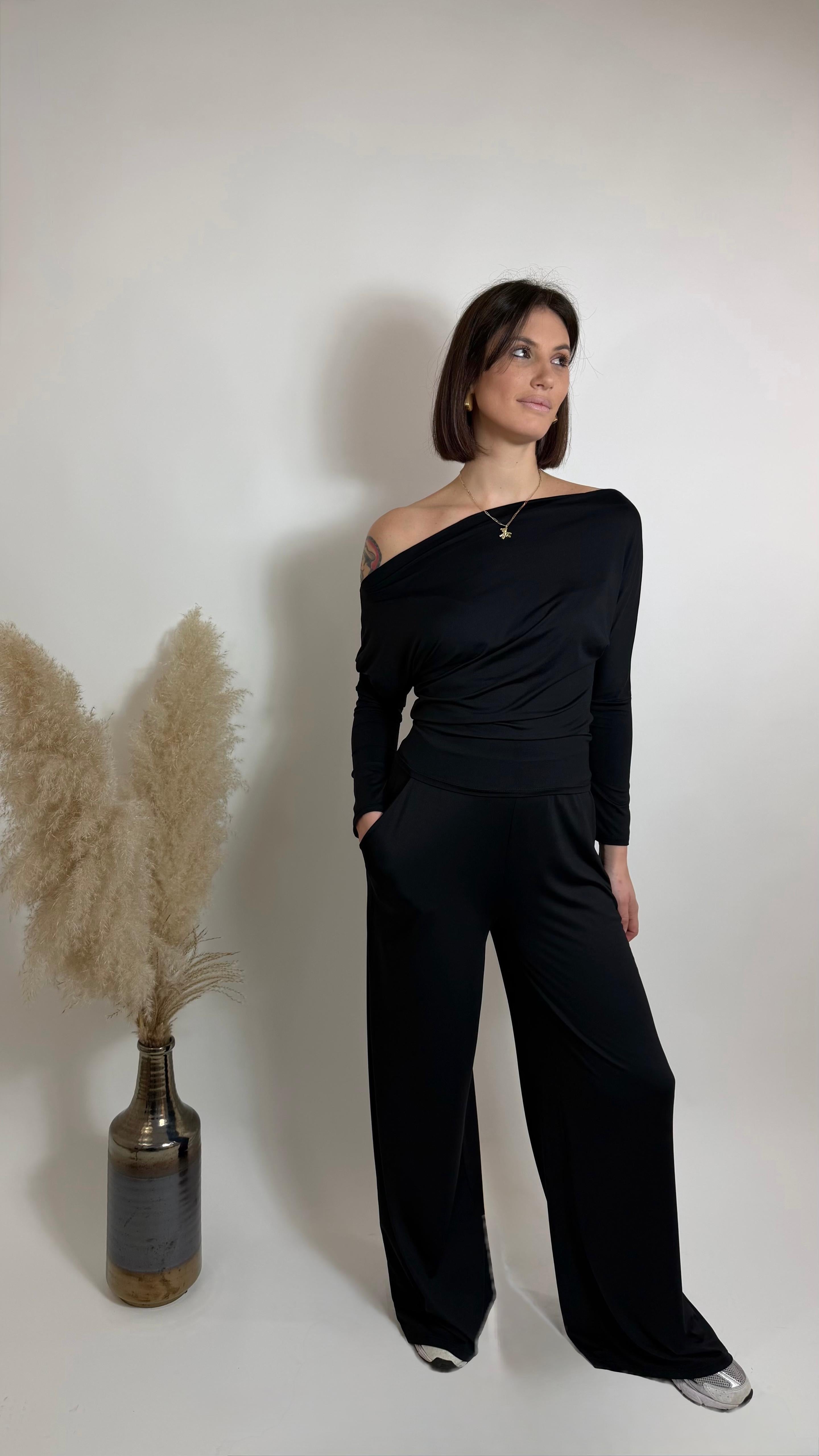 Pantalone Yoga Second Skin / Nero