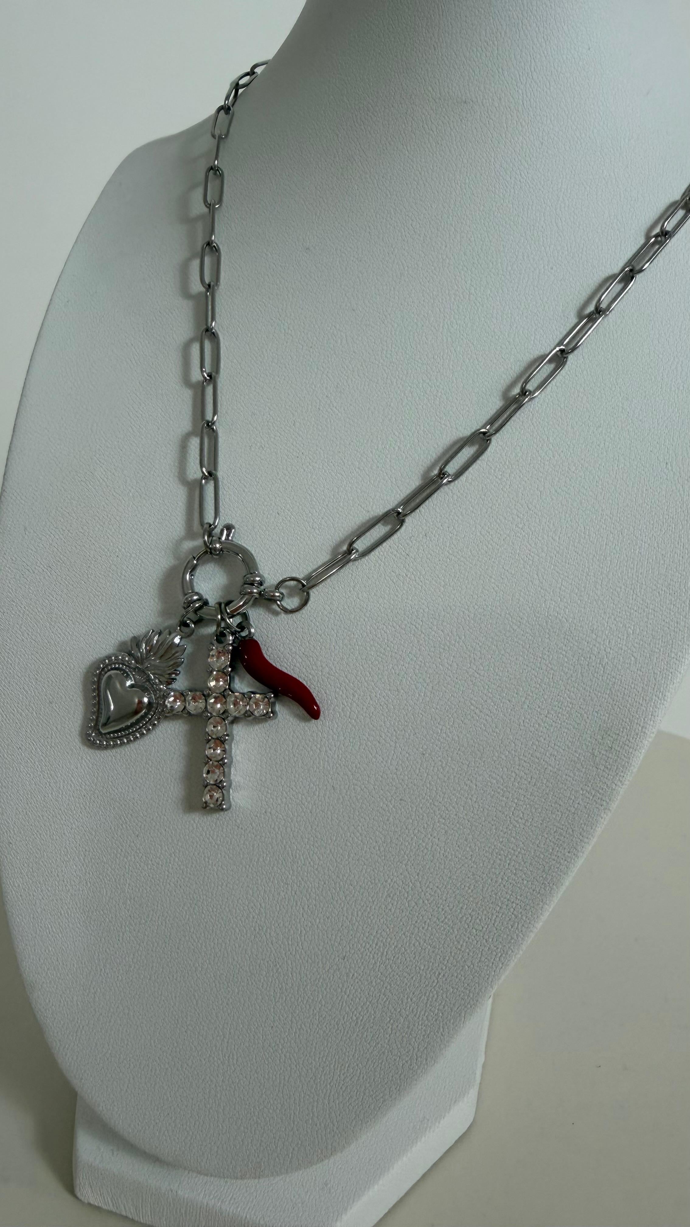 Collana Multicharmes Lucky