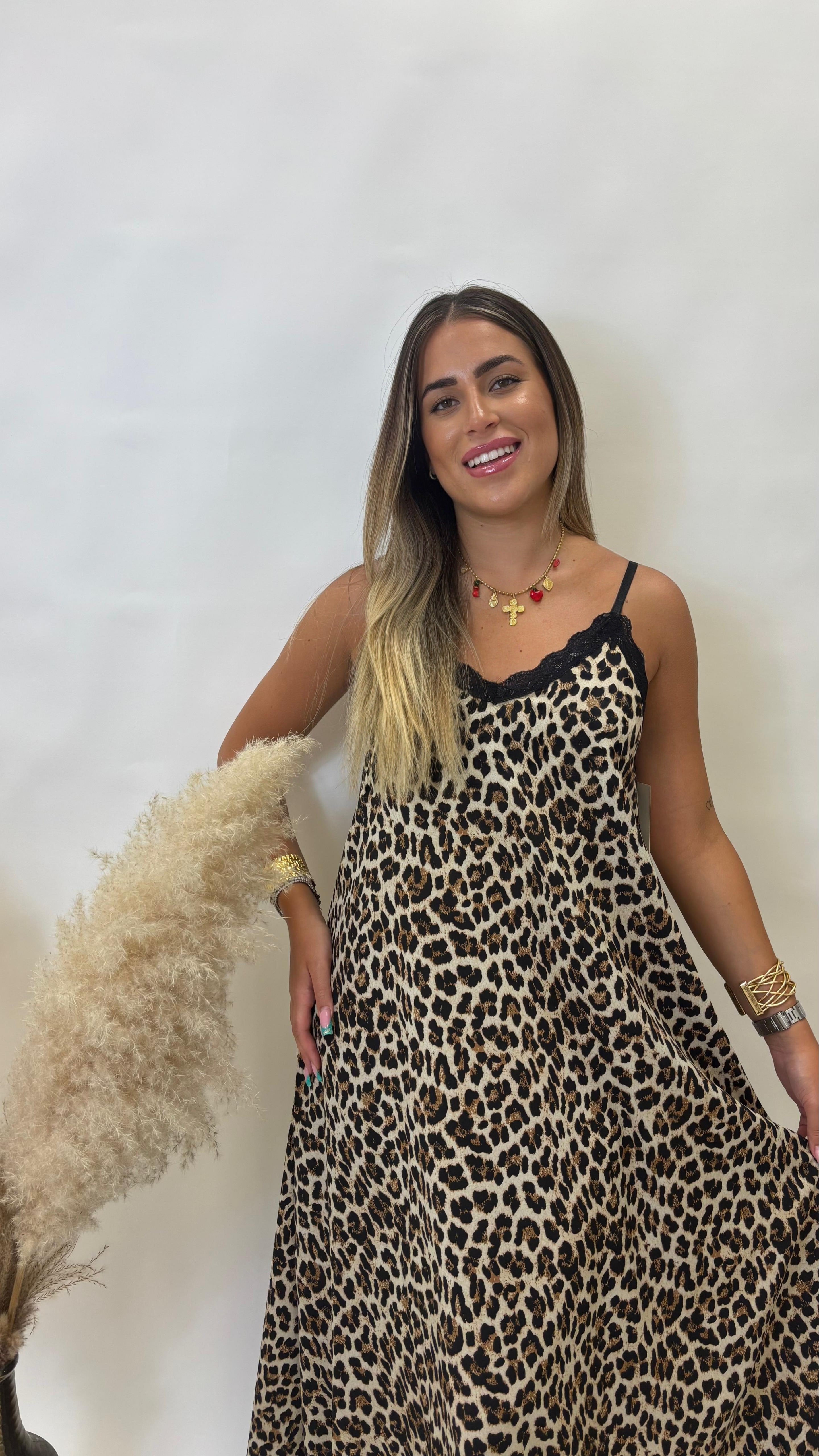 Slip Dress Animalier