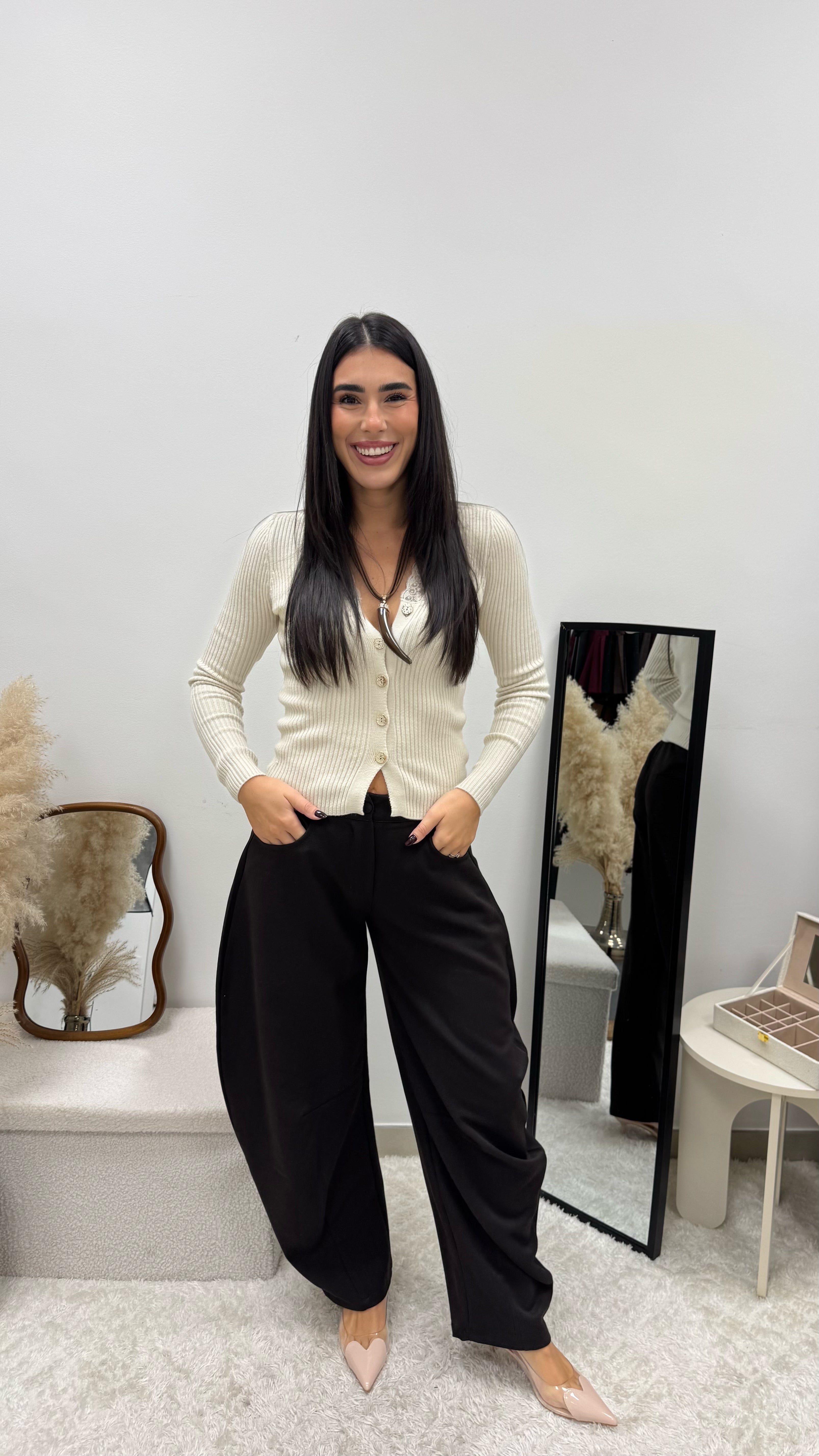 Pantalone Balloon Classic Testa di Moro