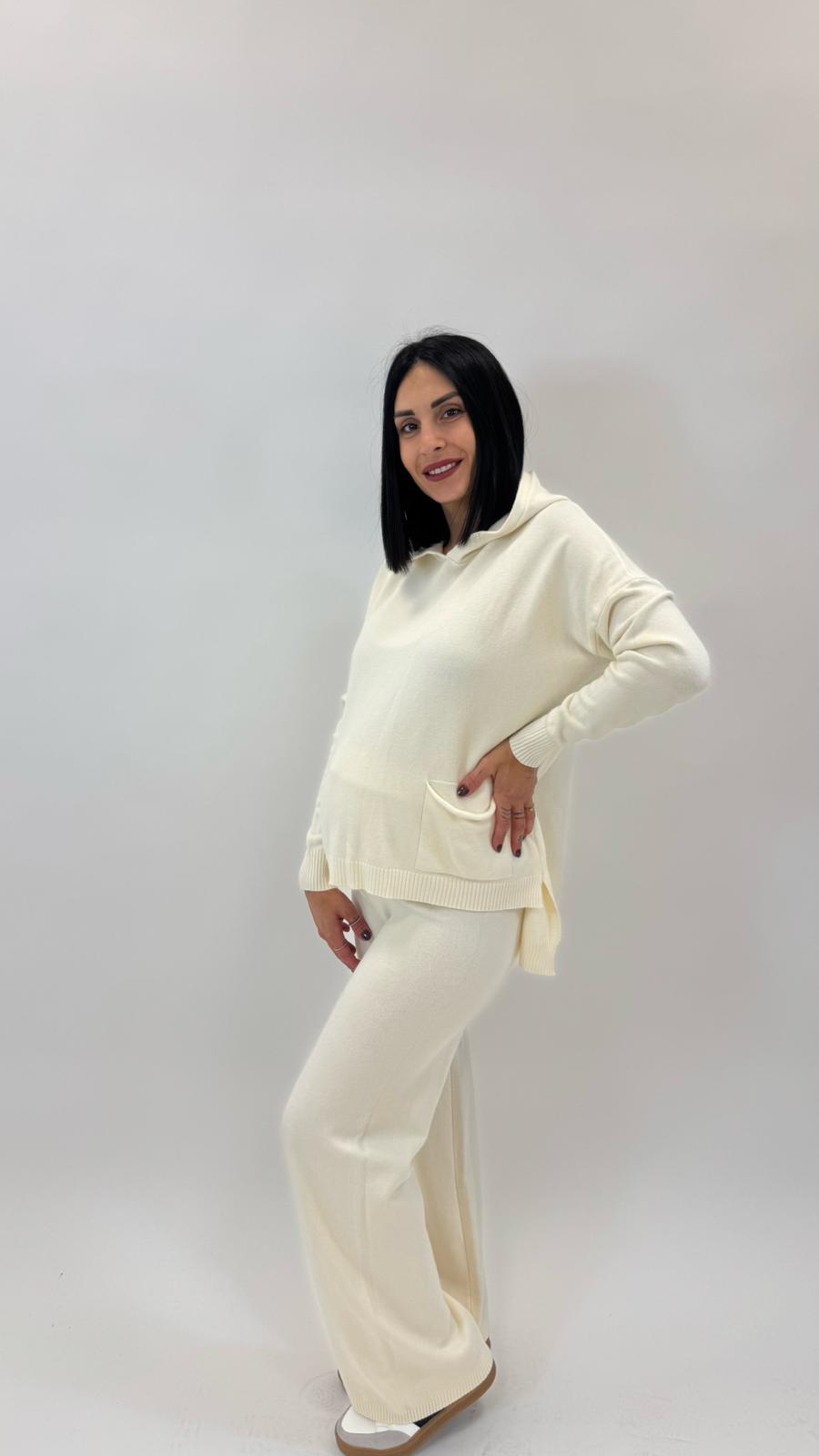 Sporty Set Maglina Morbida Burro