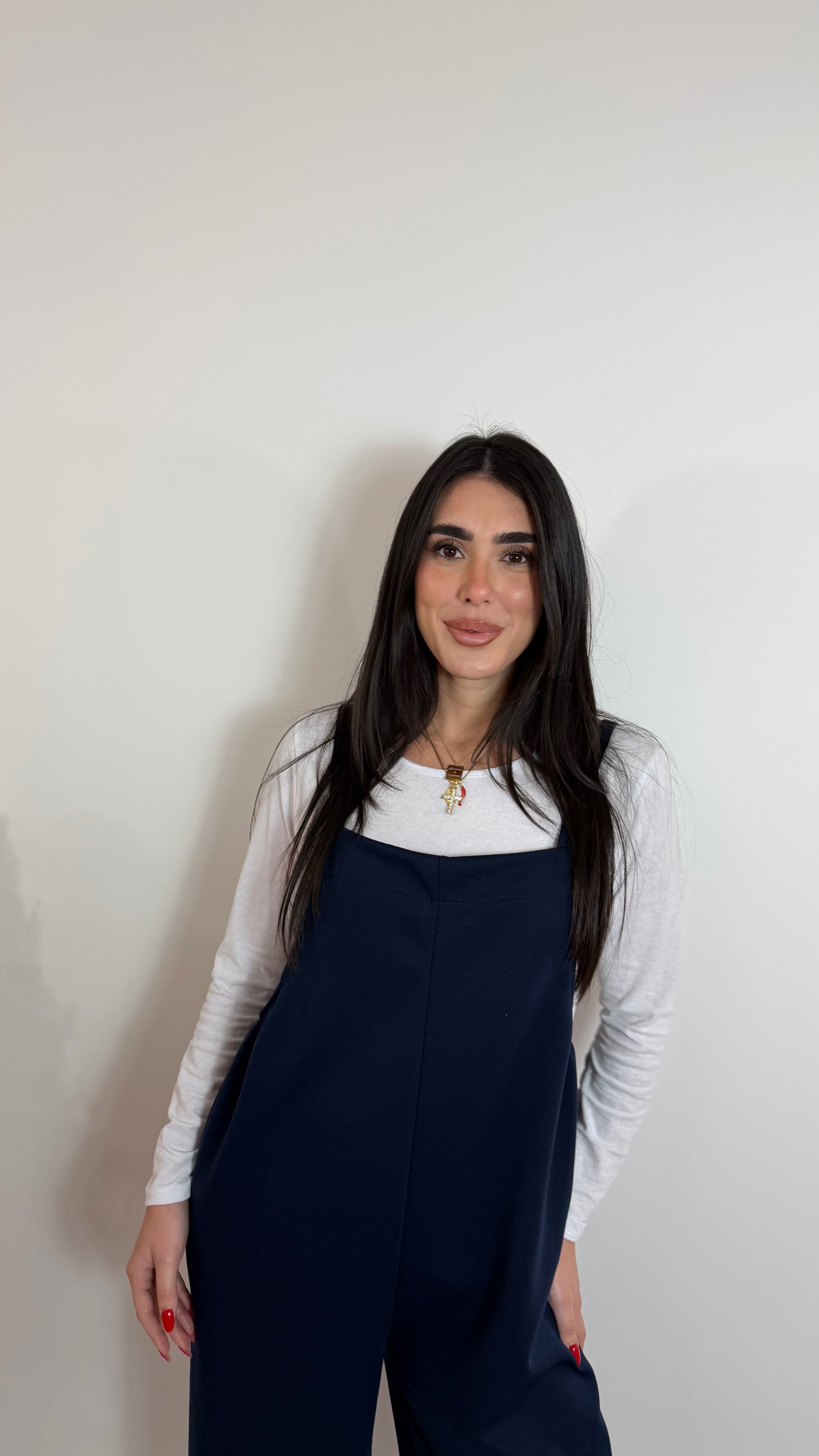 Salopette Comfy-Urban Blu Notte