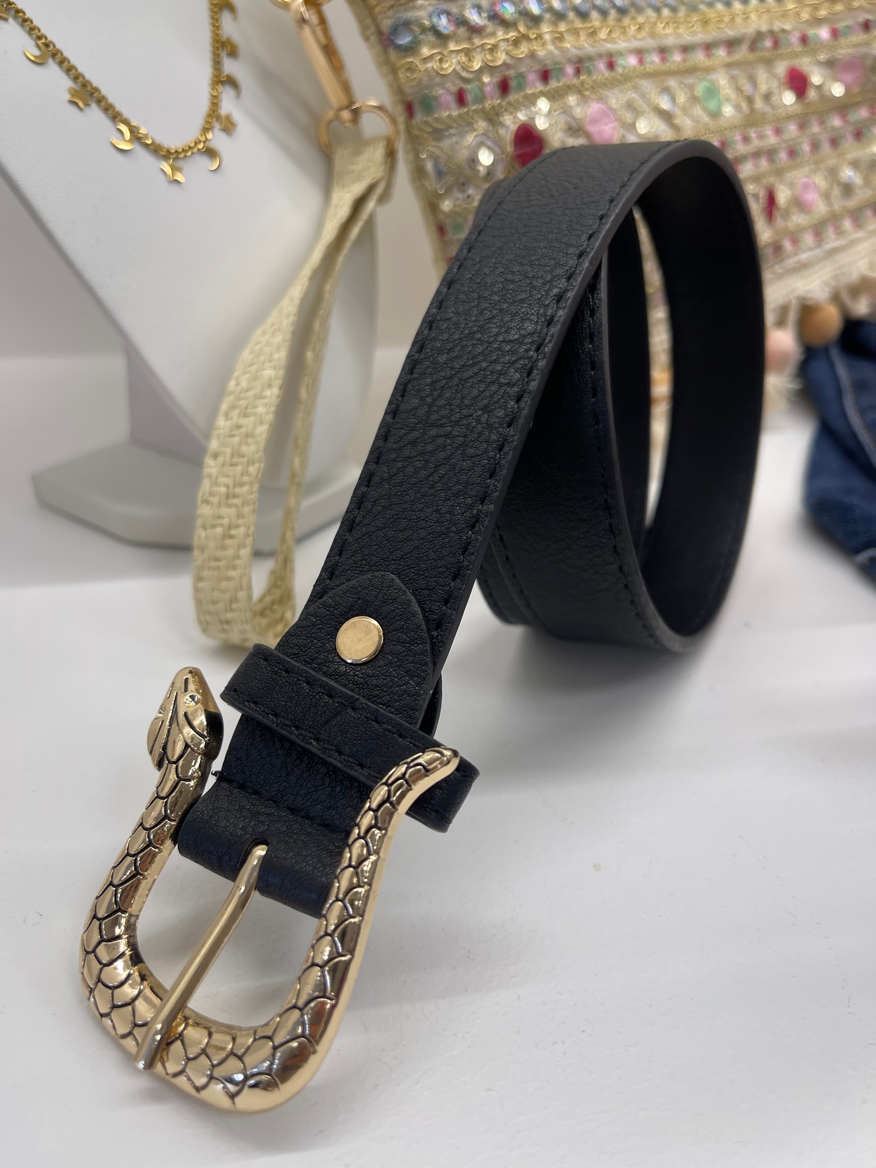 Cinta Snake Nera