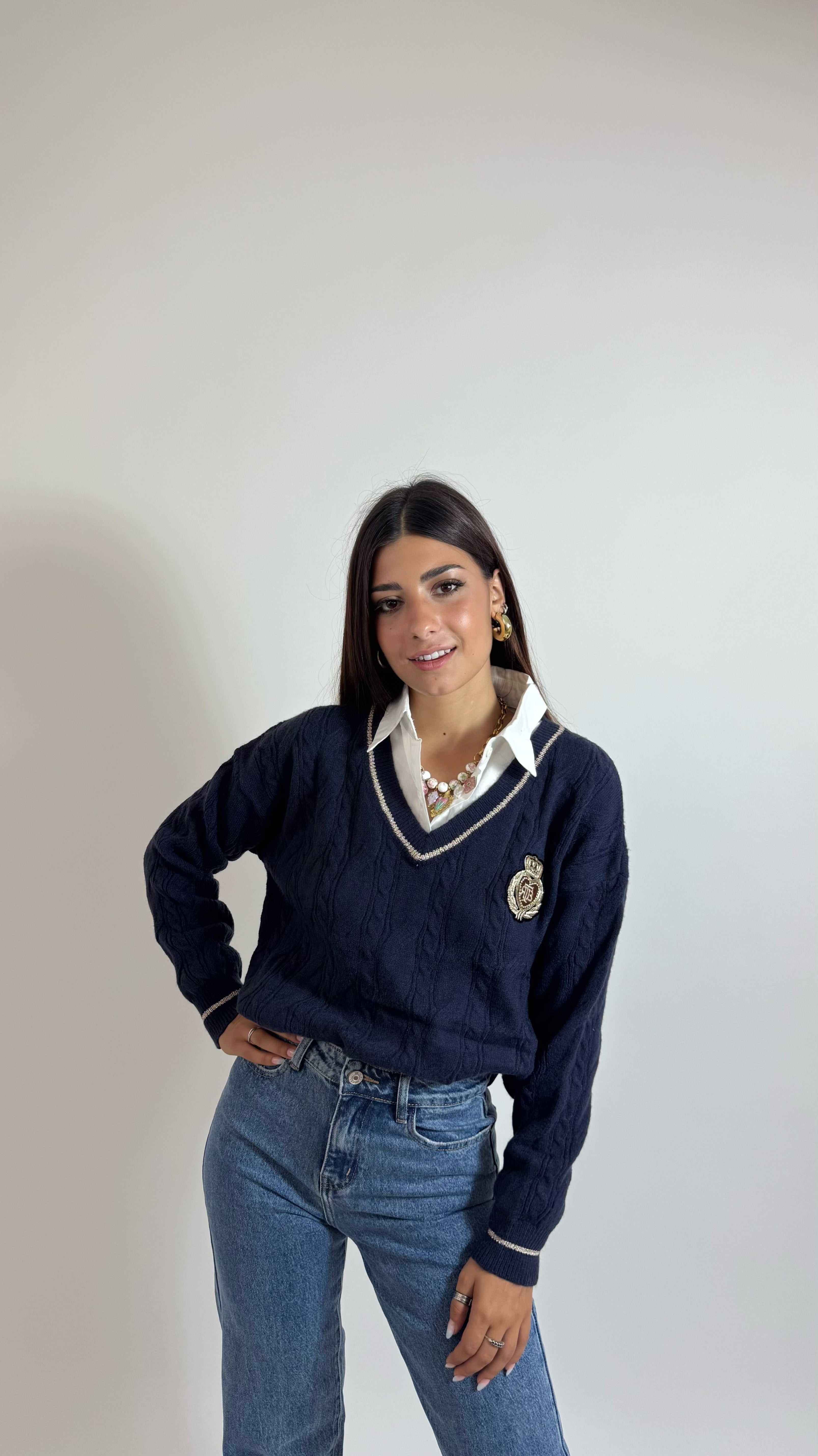 Pull College Blu