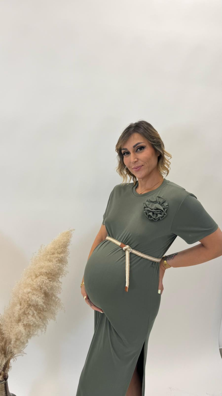 Abito Sofficissimo Basic Olive