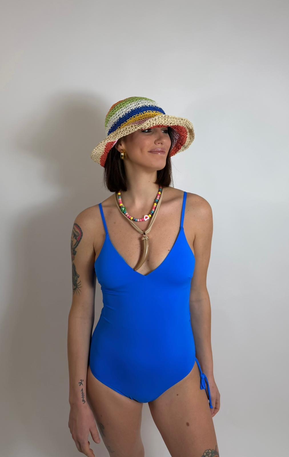 Costume Essential Intero Blu