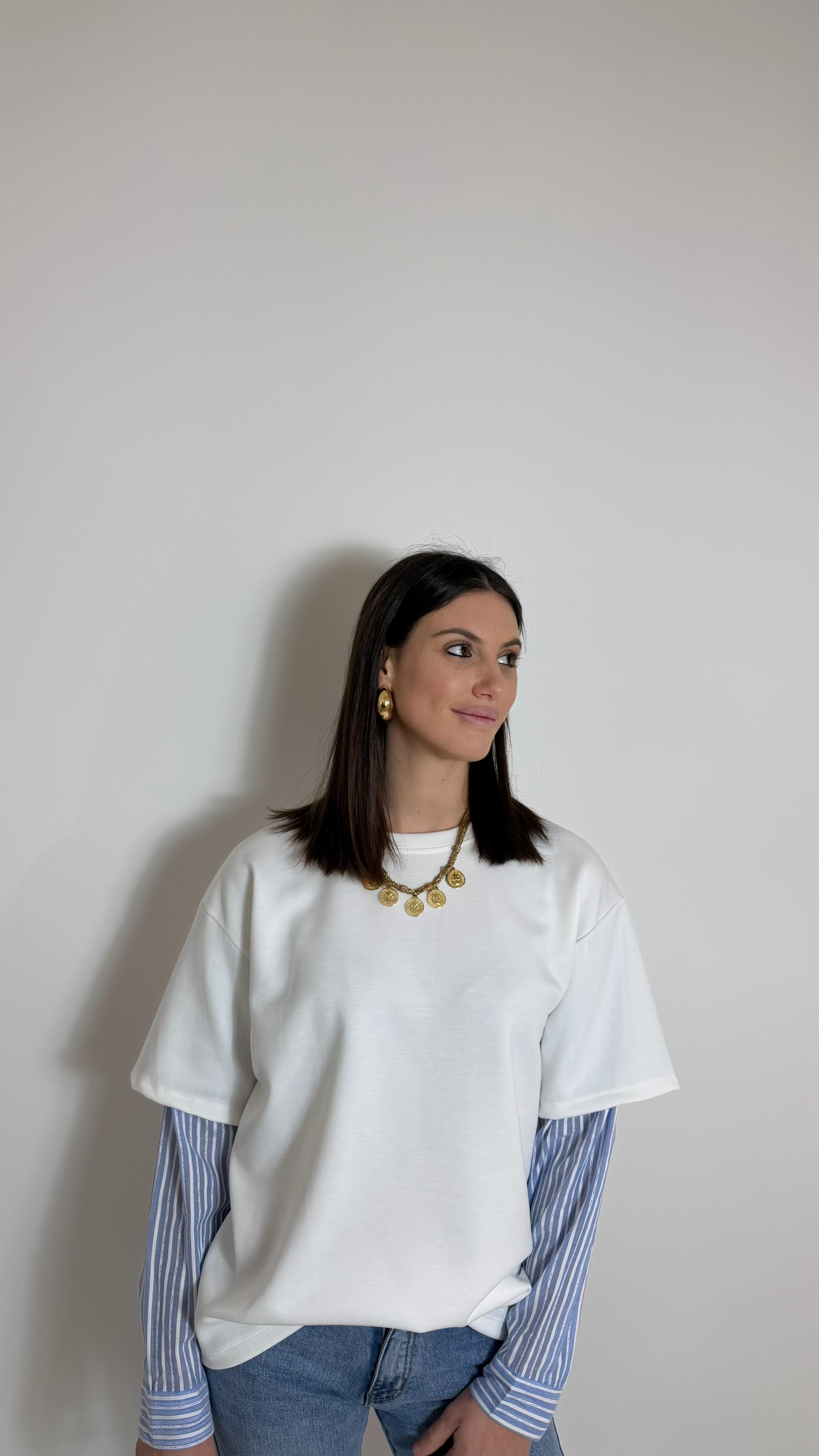 Felpa Office Cool Bianca