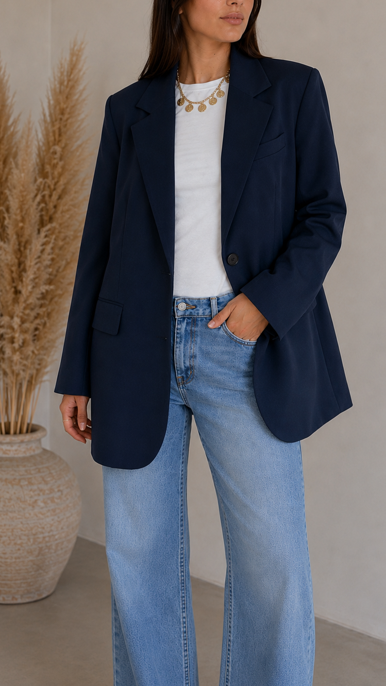Giacca Oversize Blu