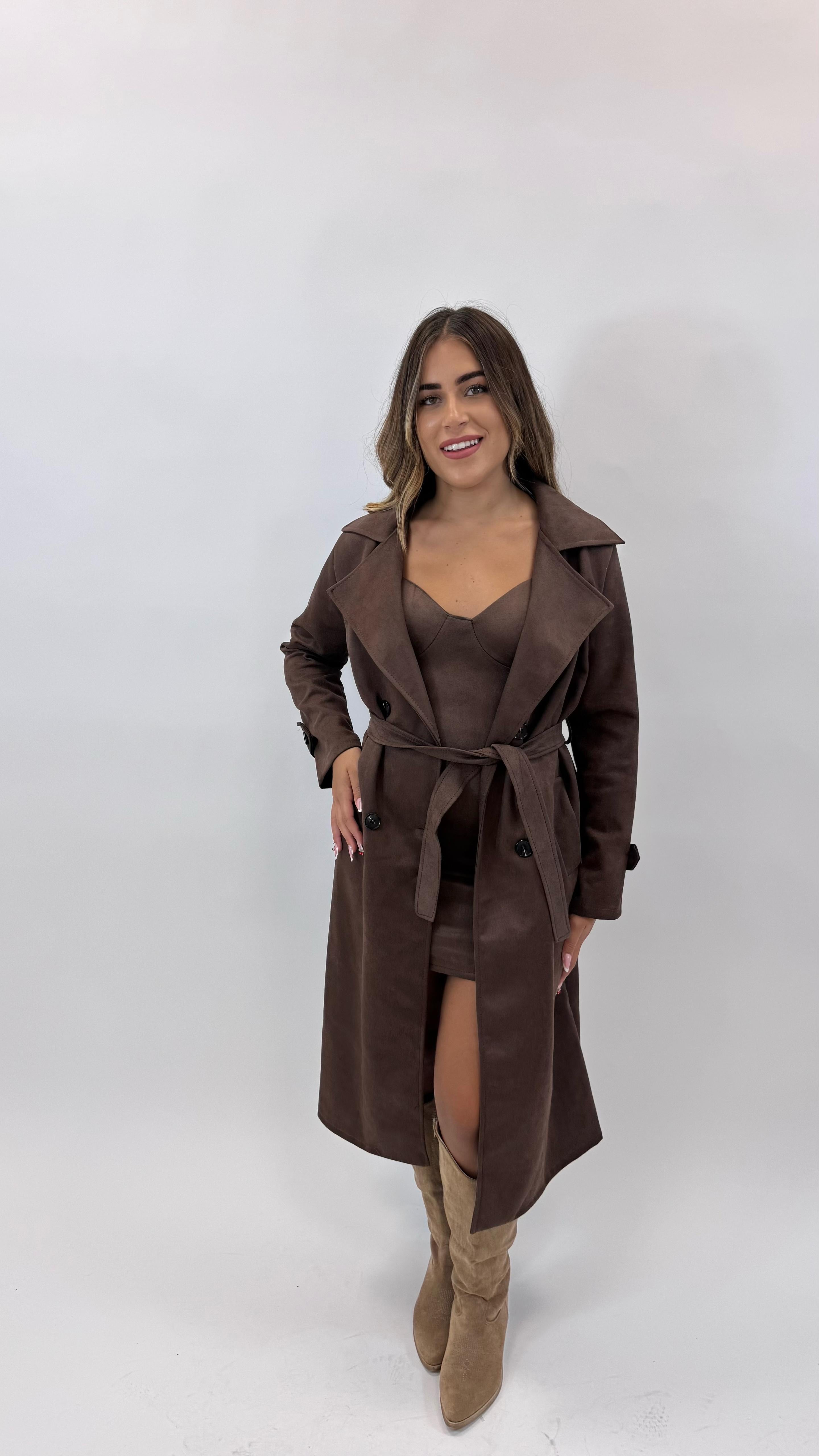 Trench Suede Cacao